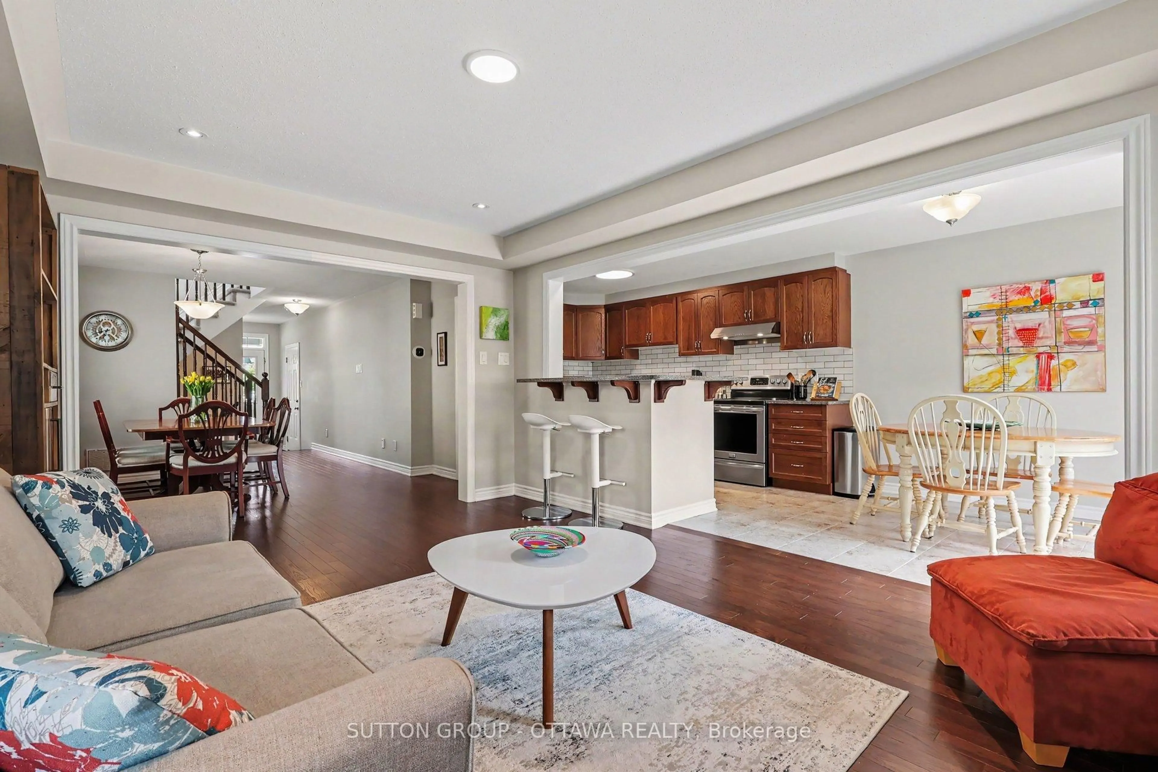 Open concept kitchen, unknown for 63 Astervale St, Ottawa Ontario K4A 1A5