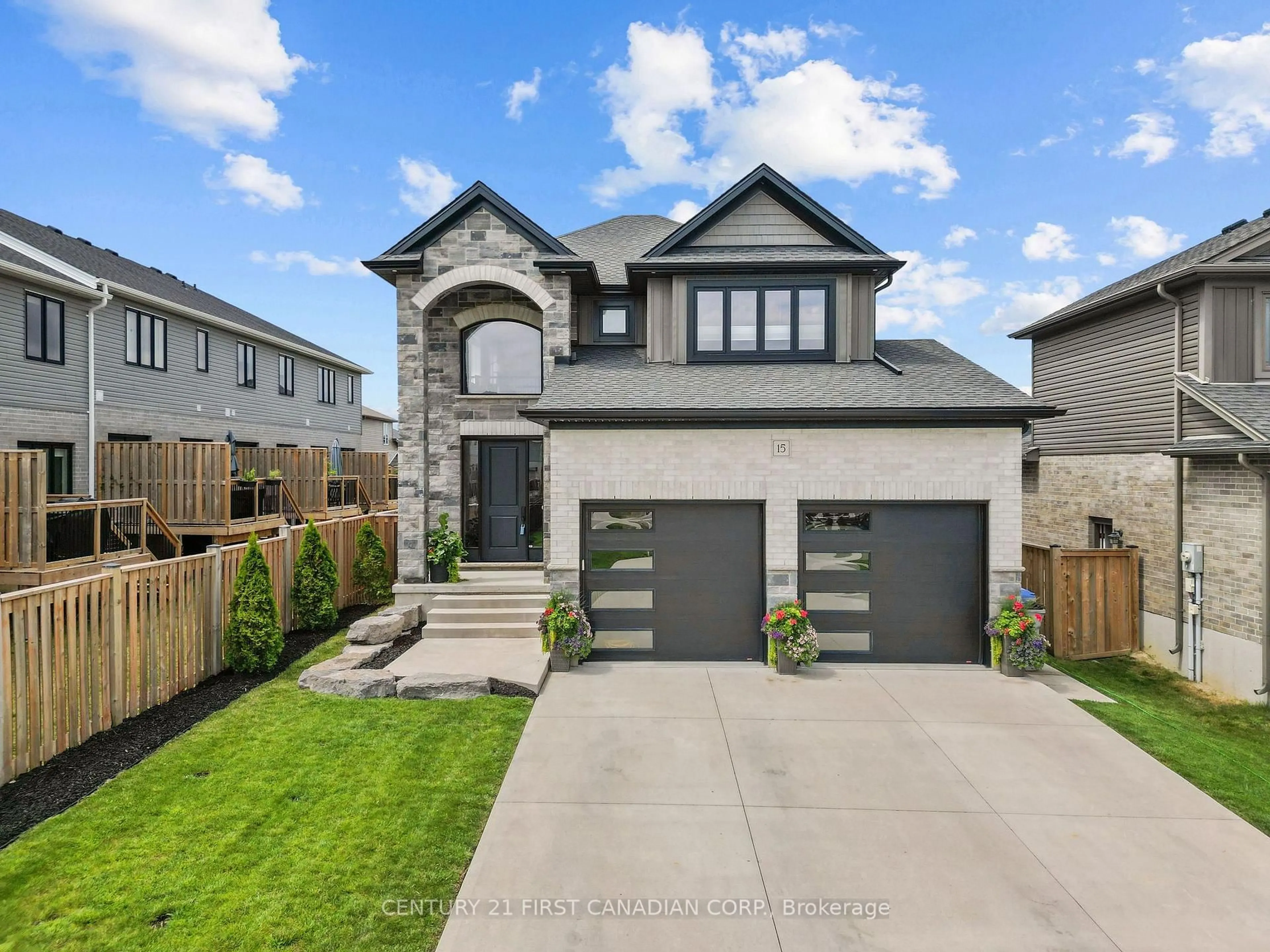 Home with brick exterior material, street for 15 NICHOLSON St, Lucan Biddulph Ontario N0M 2J0