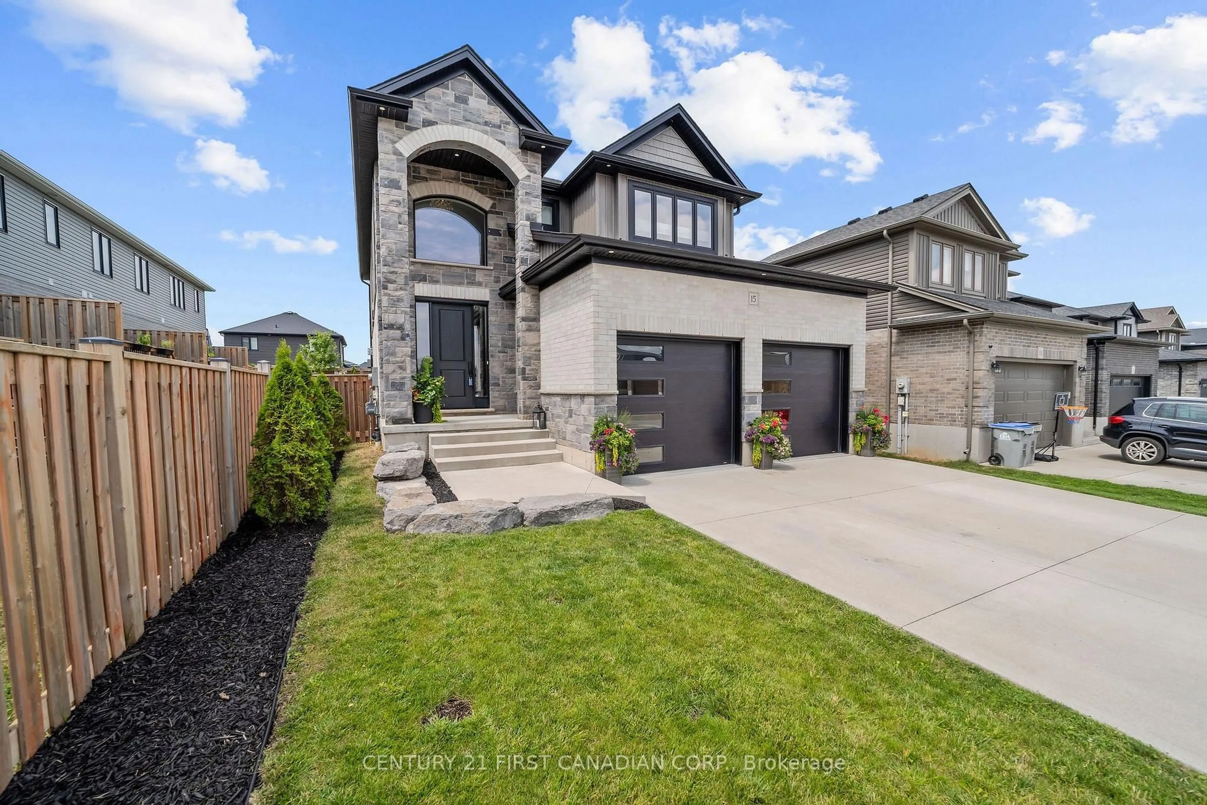 Home with brick exterior material, street for 15 NICHOLSON St, Lucan Biddulph Ontario N0M 2J0
