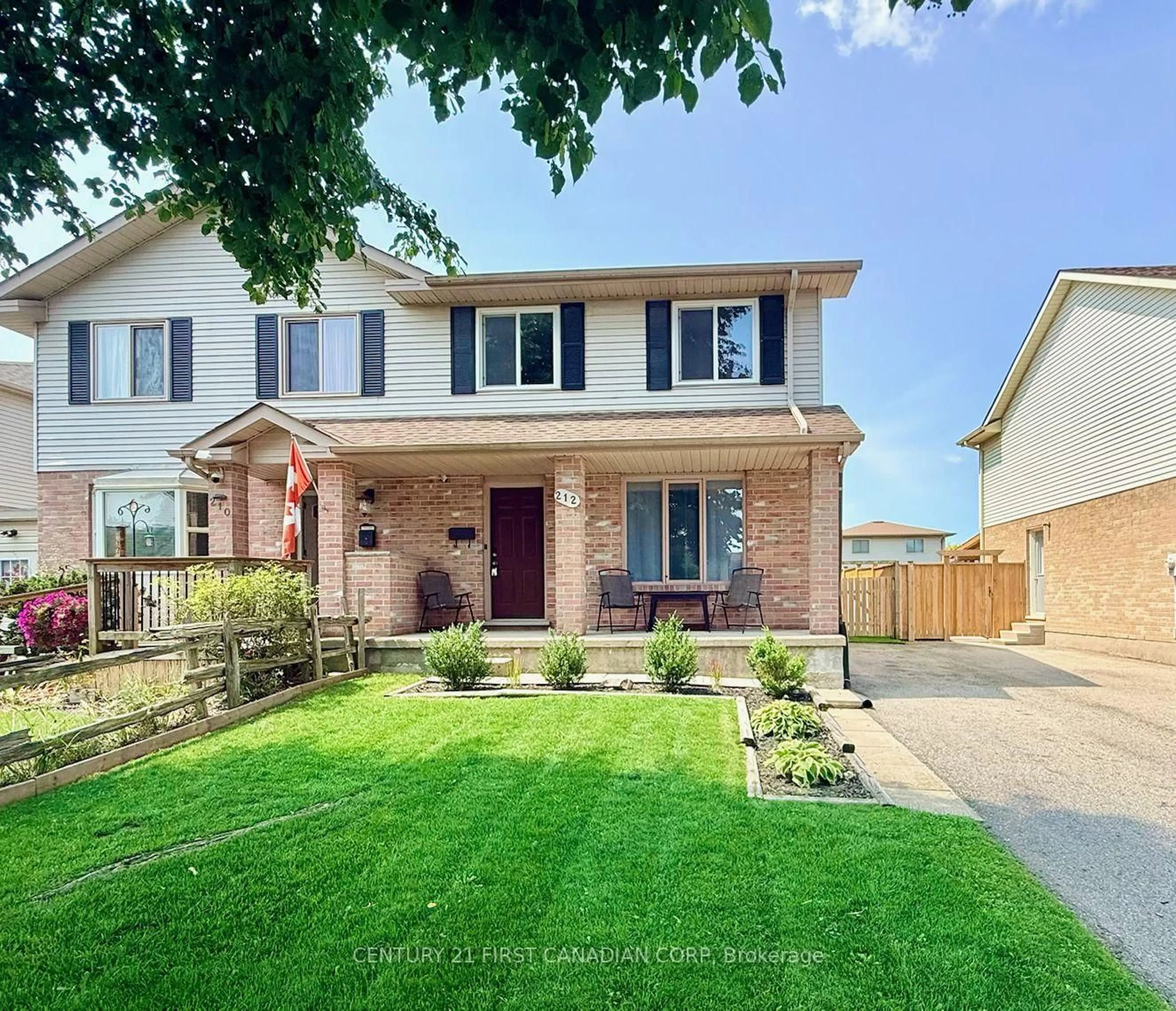 Home with brick exterior material, street for 212 Martinet Ave, London East Ontario N5V 4K2