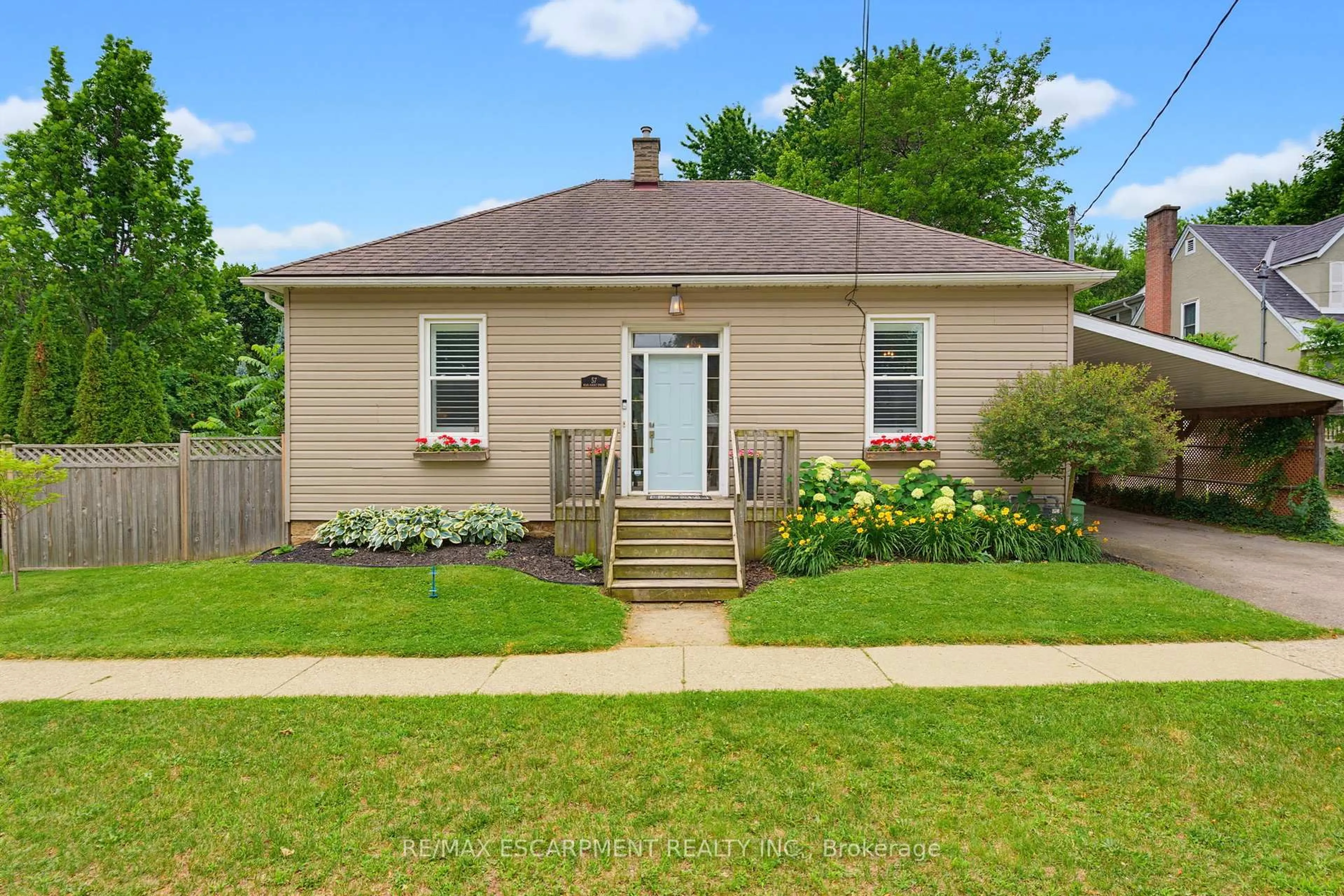 Home with brick exterior material, street for 57 Main St, Hamilton Ontario L0R 2H0
