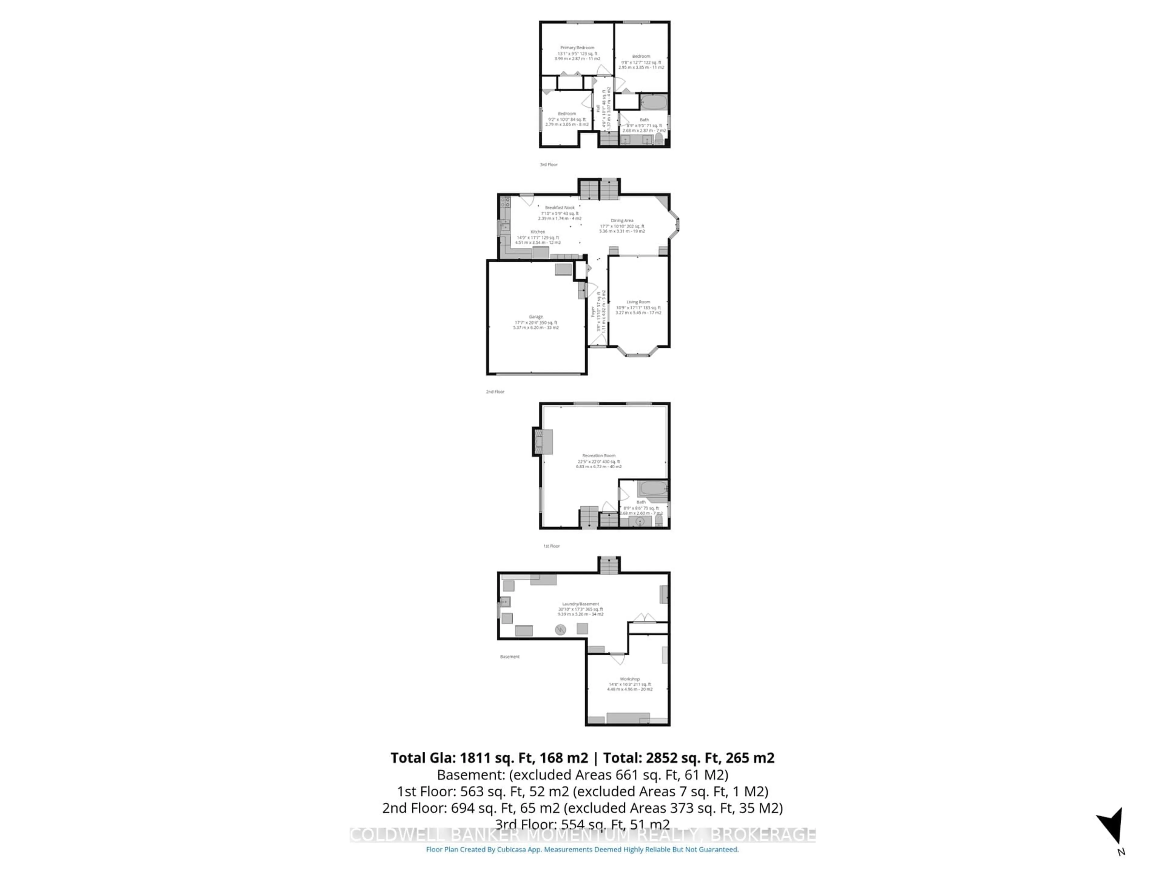 Floor plan for 307 Orkney St, Haldimand Ontario N3W 1A3