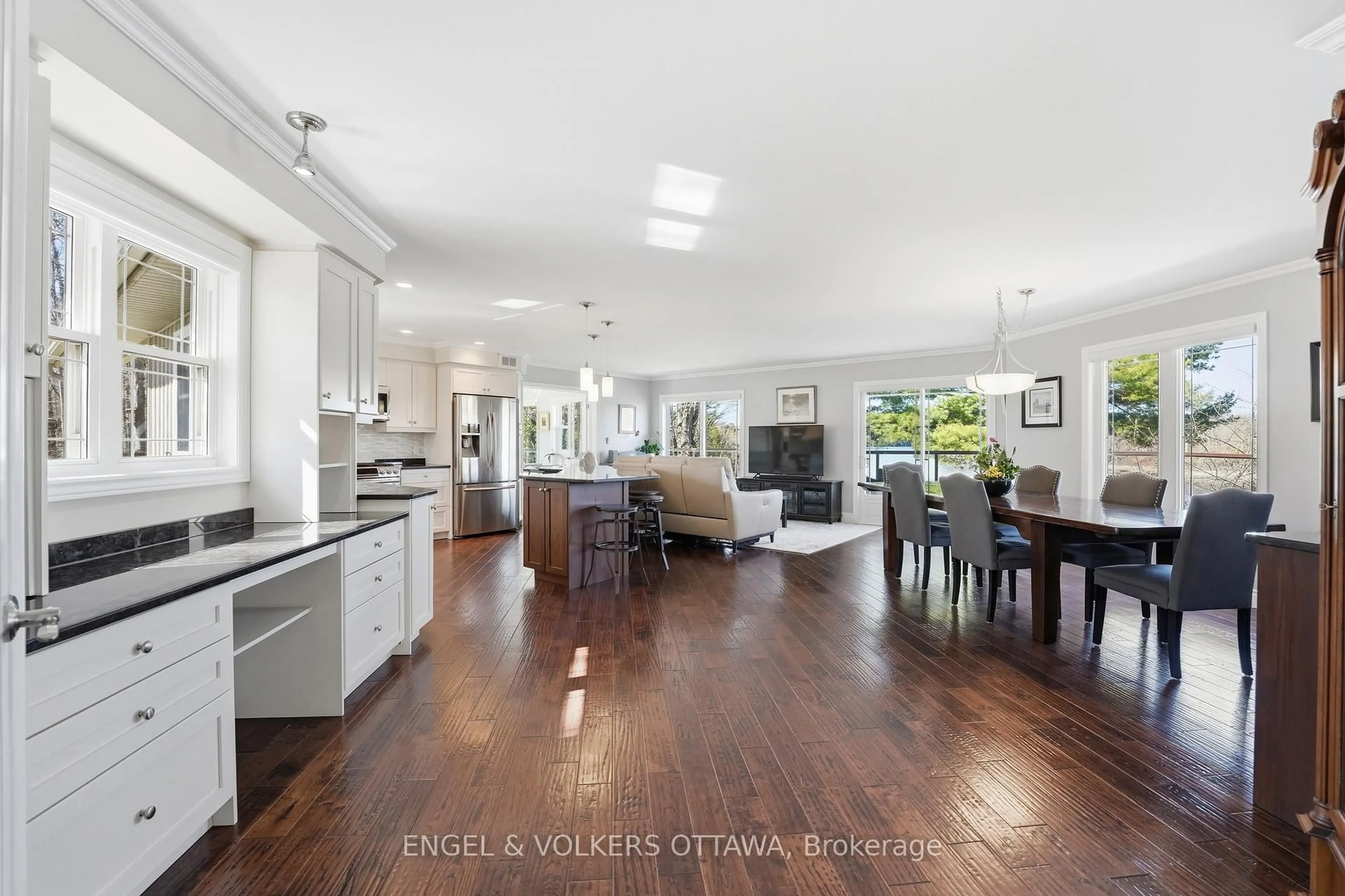 Open concept kitchen, unknown for 11805B 38 Highway, Tichborne Ontario K0H 2V0