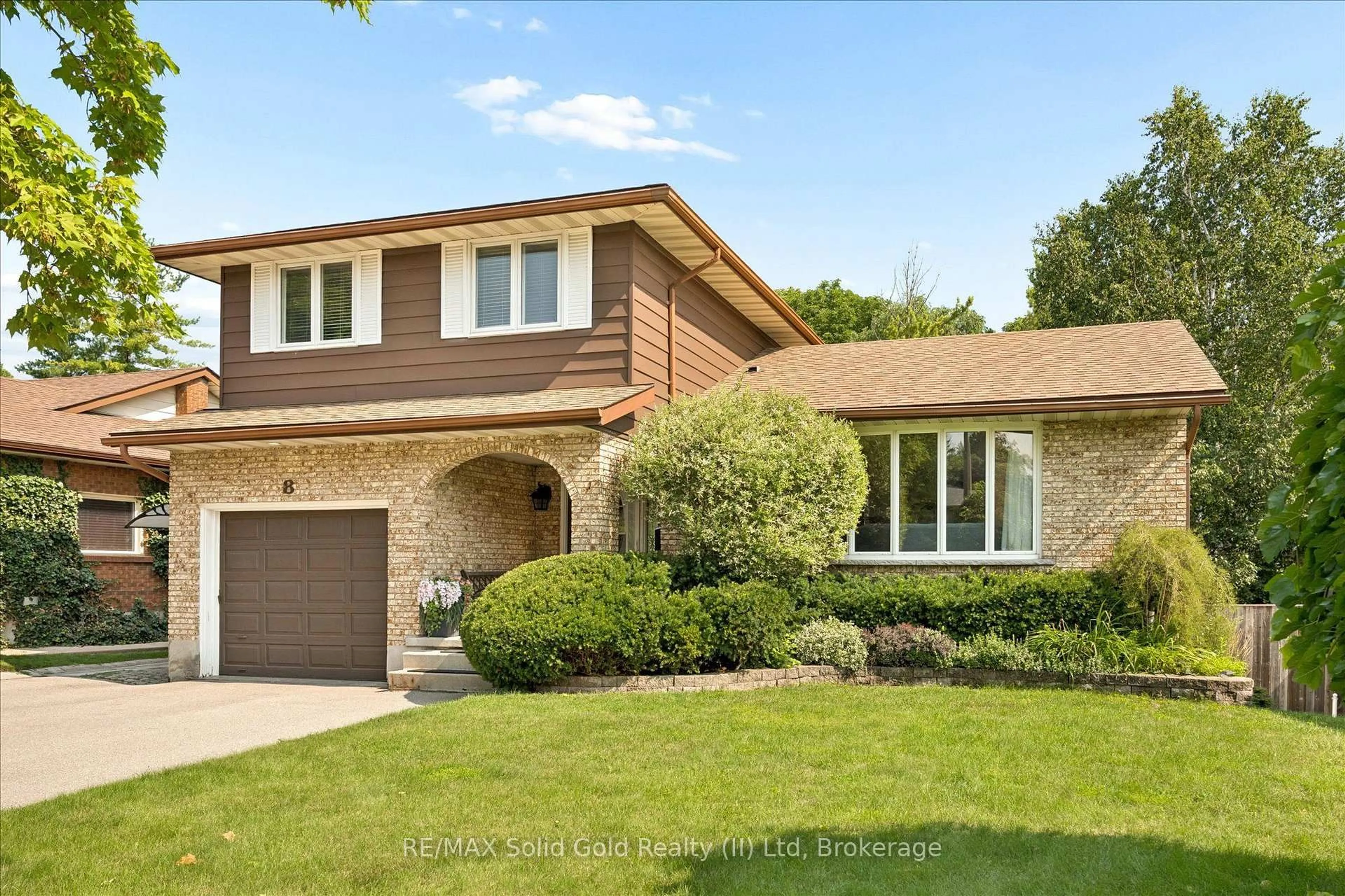 Home with brick exterior material, street for 8 Perin Pl, Kitchener Ontario N2P 1L5