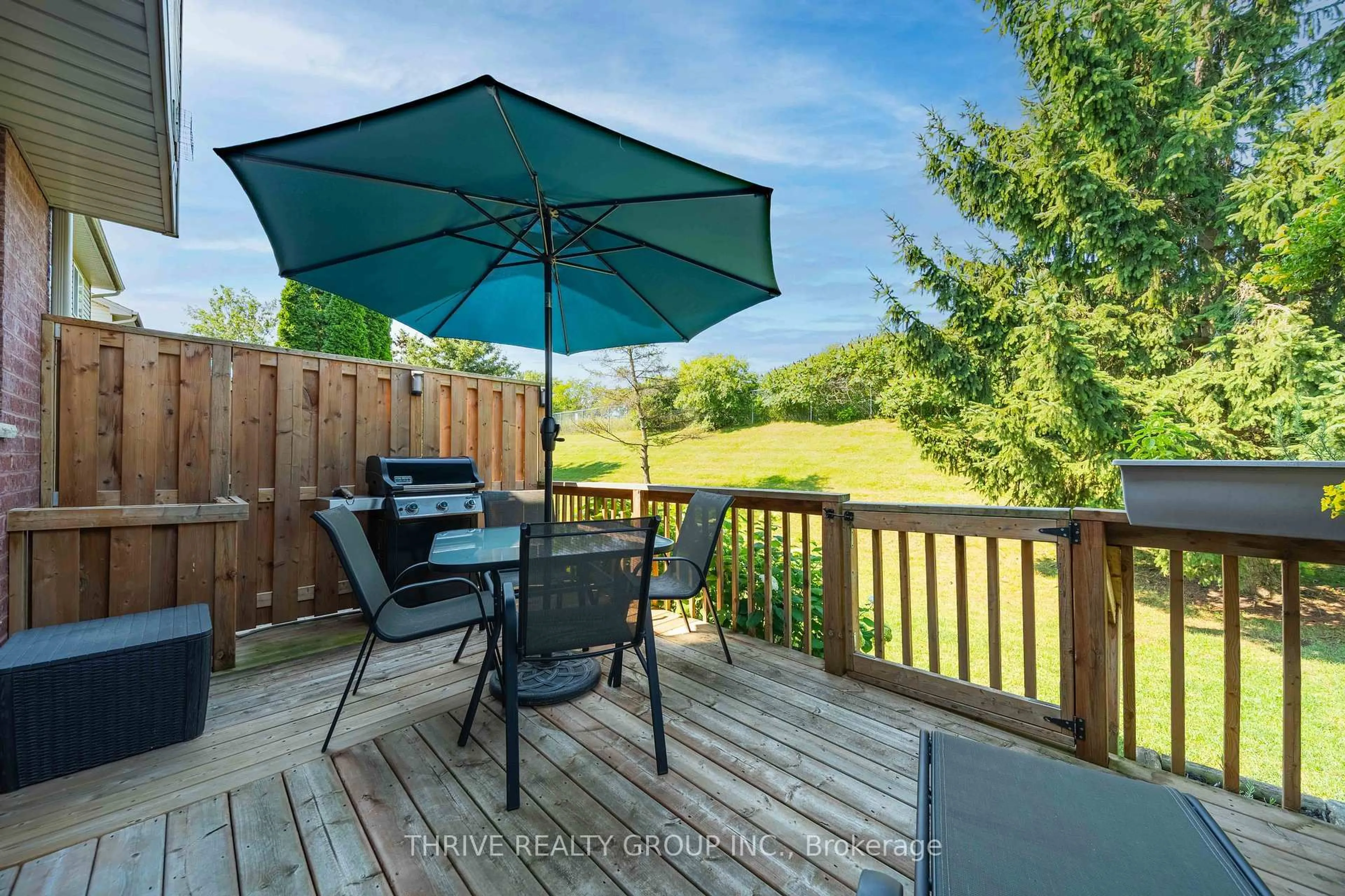Patio, water/lake/river/ocean view for 101 Brookside St #21, London South Ontario N5Z 5C9
