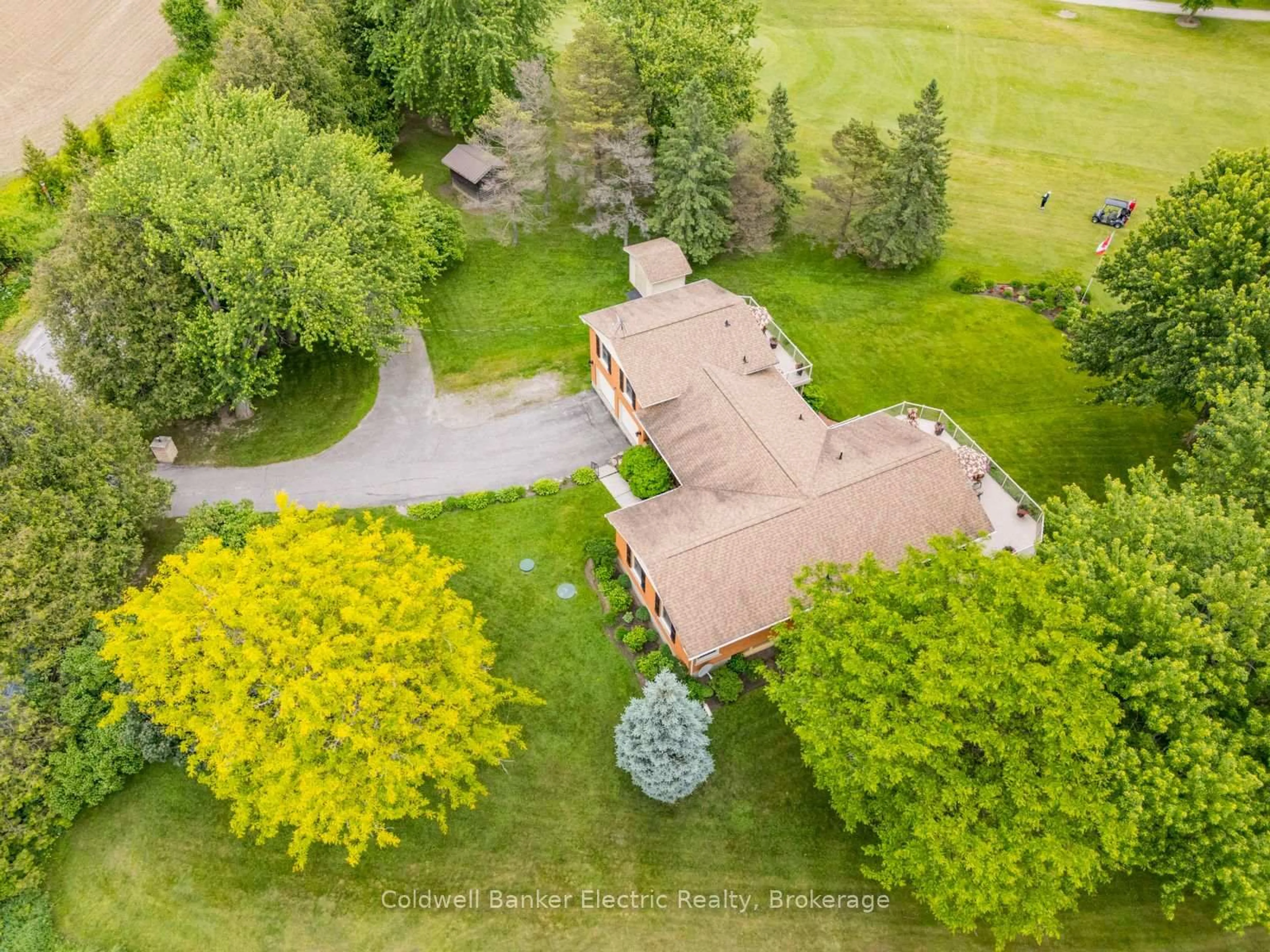 A pic from outside/outdoor area/front of a property/back of a property/a pic from drone, unknown for 2367 Base Line, Otonabee-South Monaghan Ontario K9J 6X9