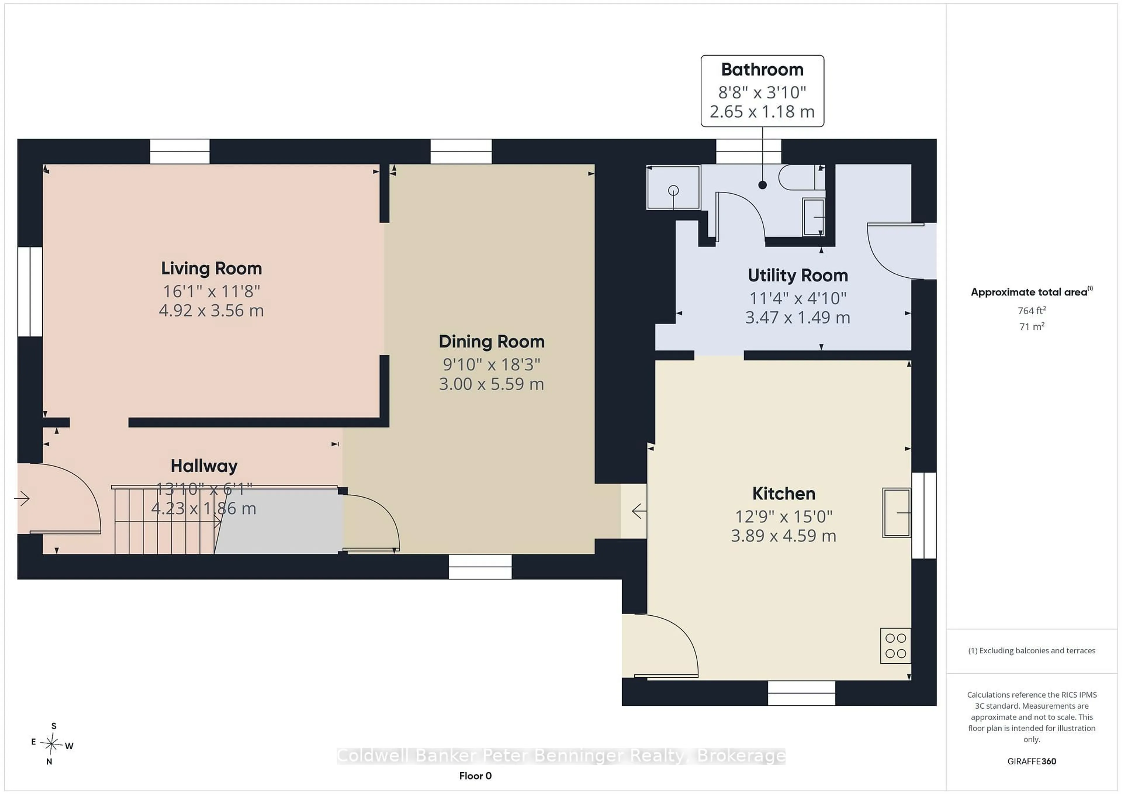 Floor plan for 7 Yonge St, Brockton Ontario N0G 2V0