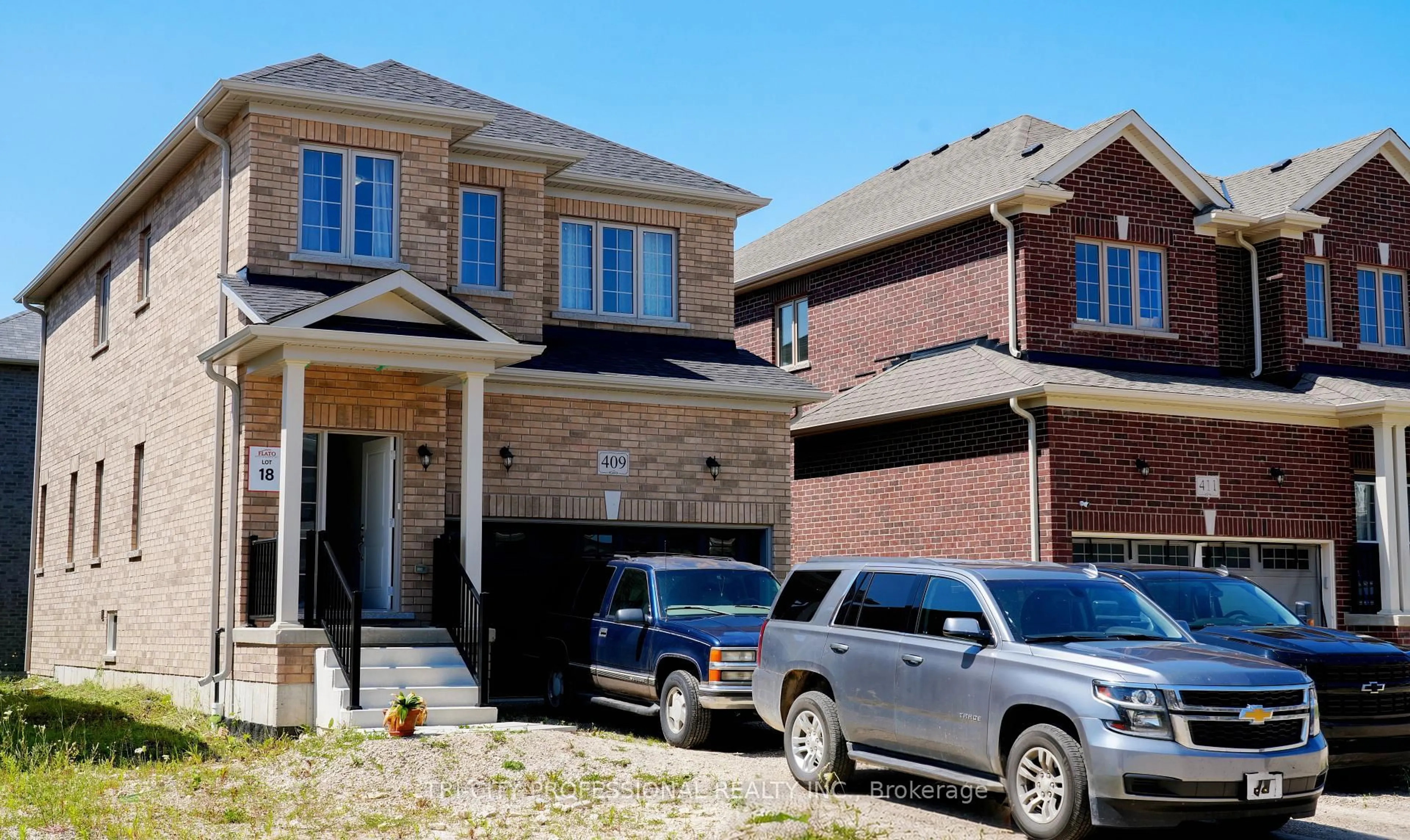 Home with brick exterior material, street for 409 Russell St, Southgate Ontario N0C 1B0