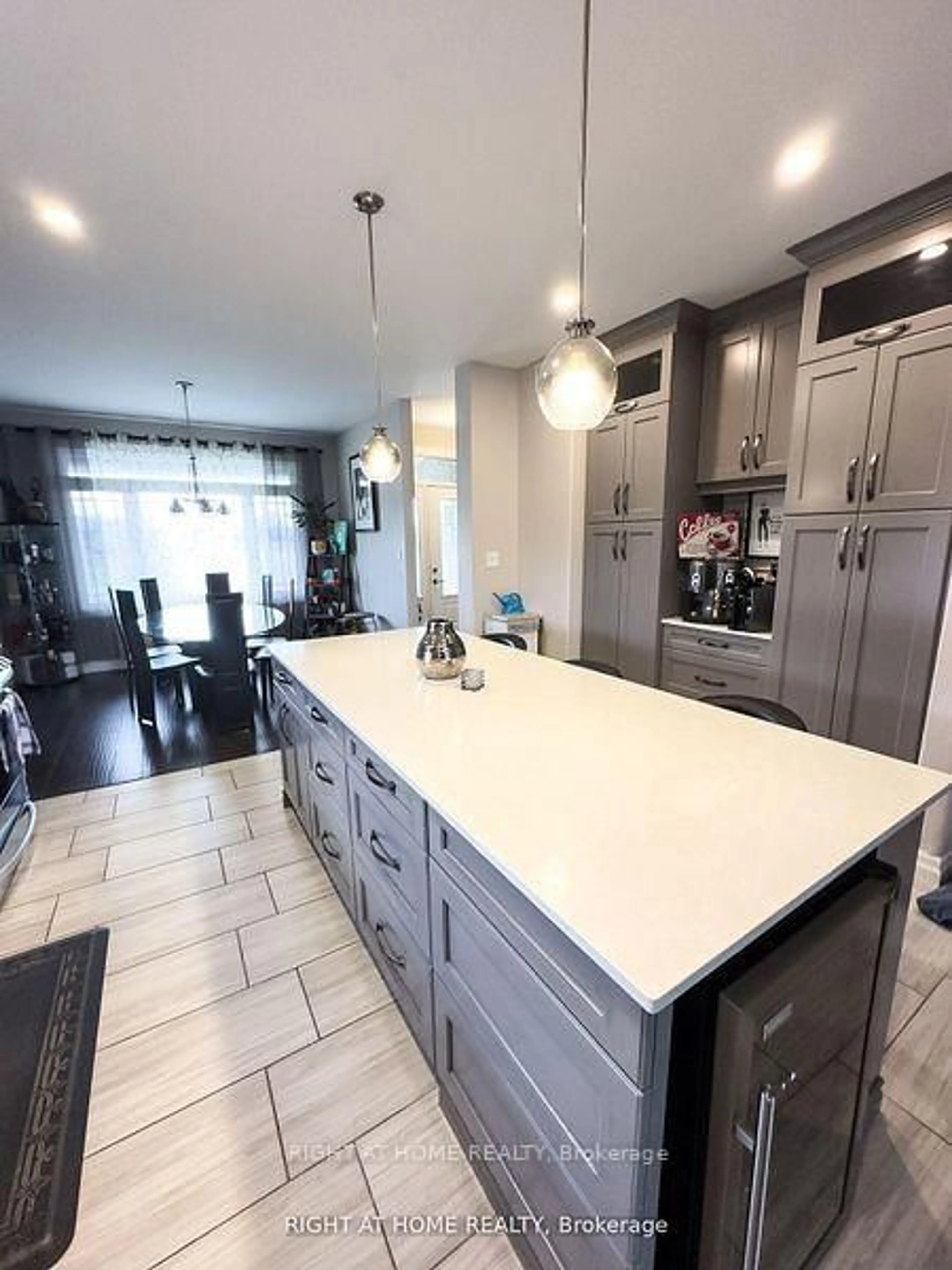 Open concept kitchen, ceramic/tile floor for 15 Spartan Crt, Ingleside Ontario K8V 5P4