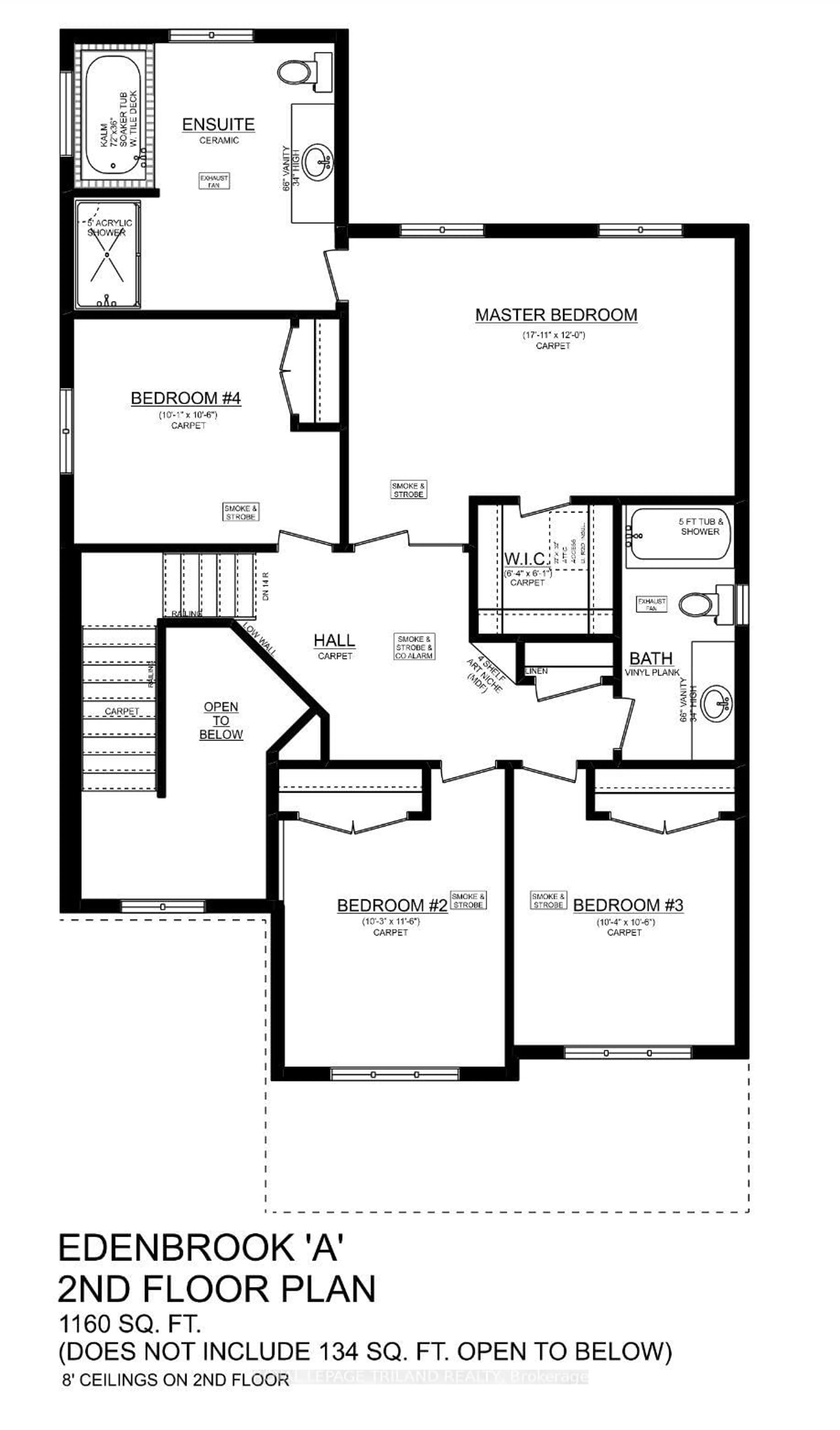 Floor plan for 34 Harrow Lane, St. Thomas Ontario N5R 0P3