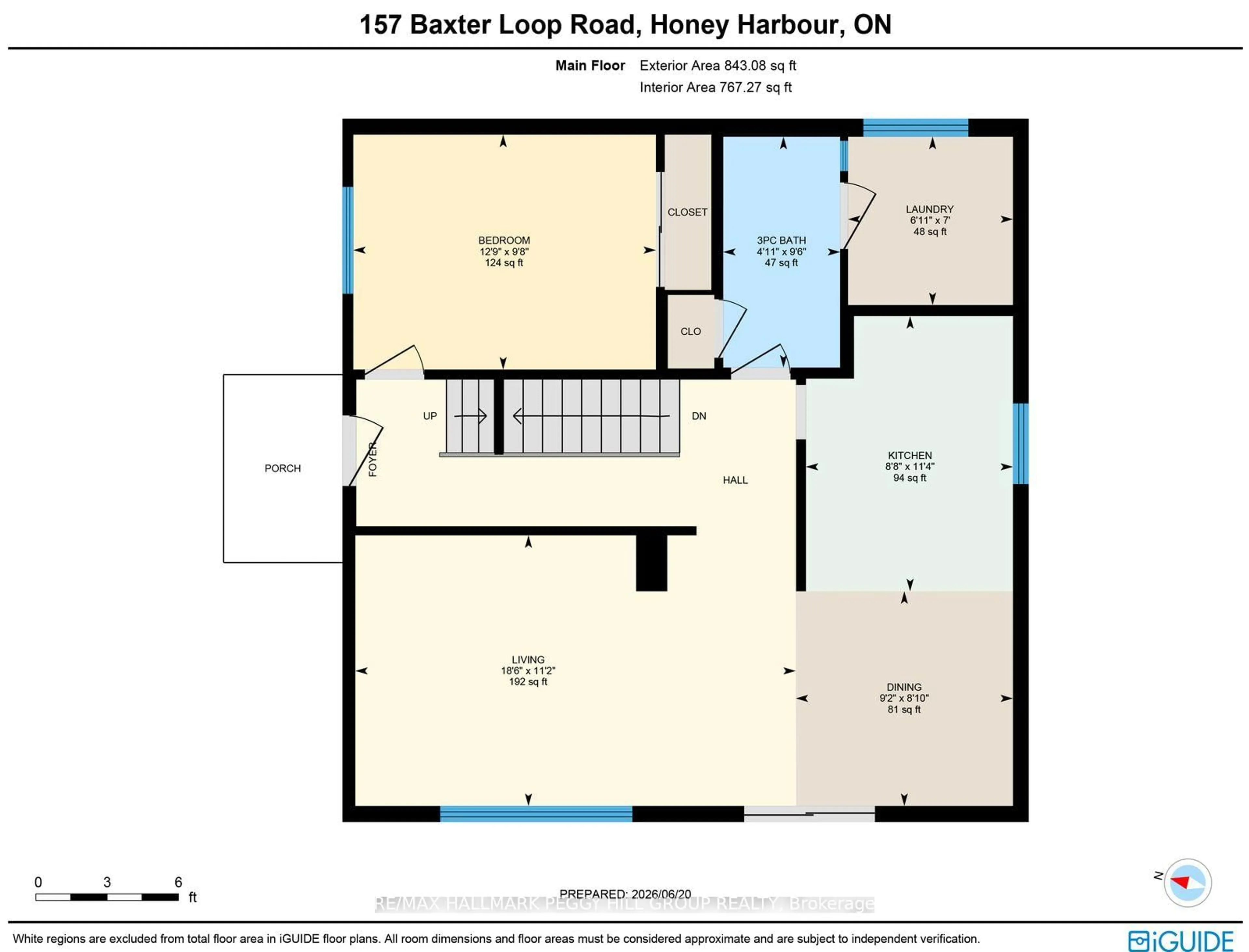 Floor plan for 157 Baxter Loop Rd, Georgian Bay Ontario L0K 1S0