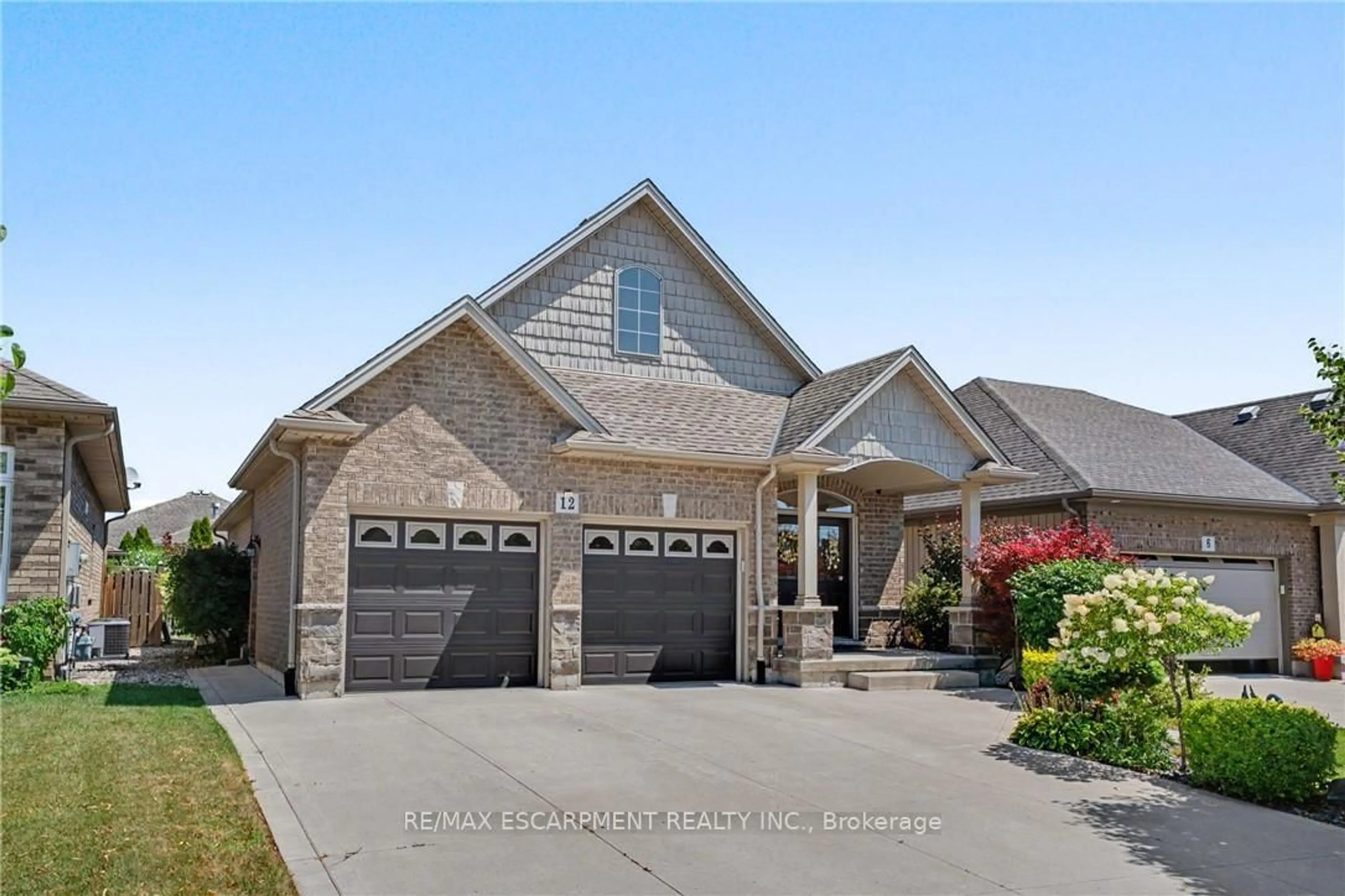 Home with brick exterior material, street for 12 Silverwood Ave, Welland Ontario L3C 0B7