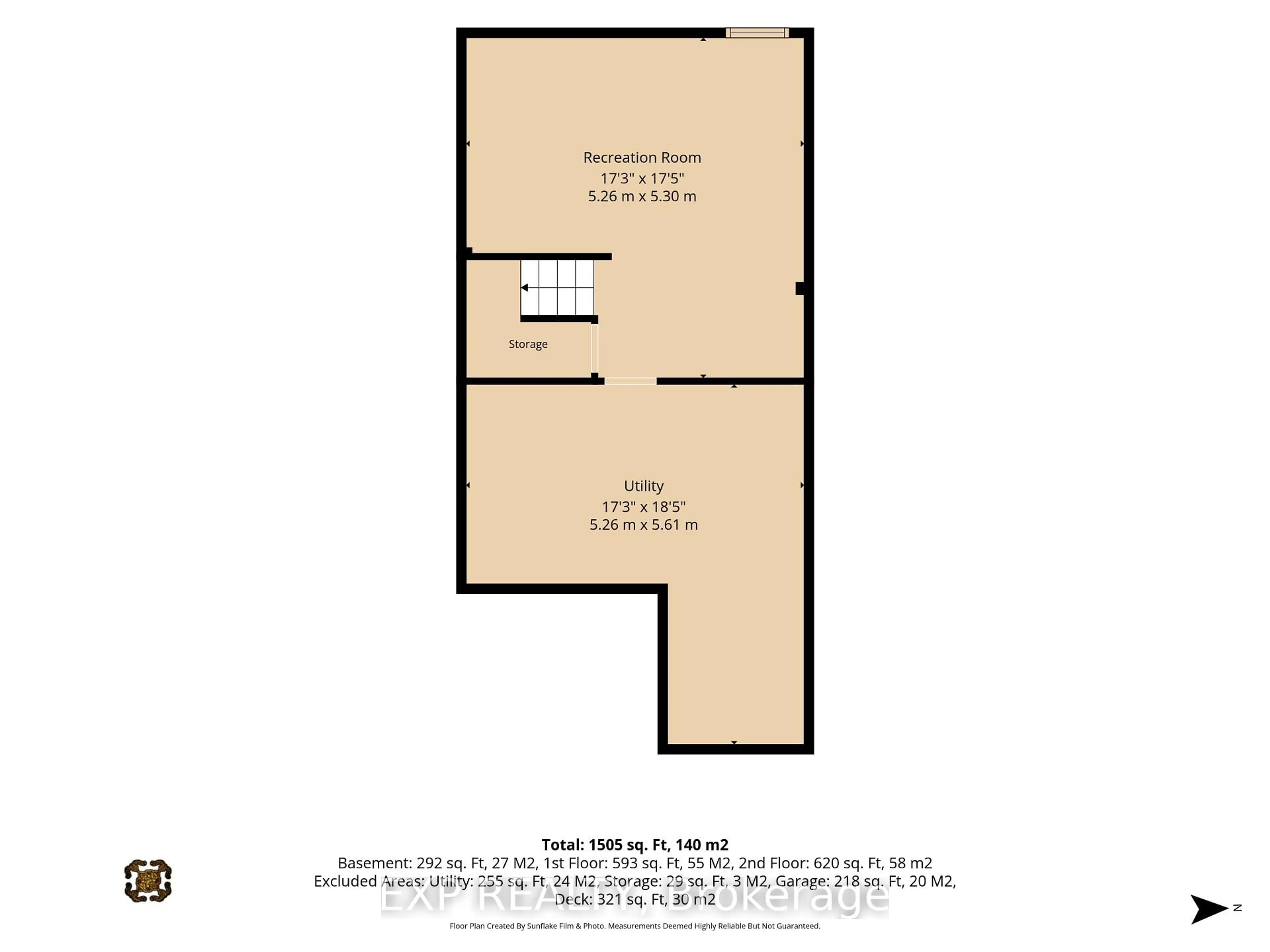 Floor plan for 38 Sundback Lane, Kanata Ontario K2L 2W8