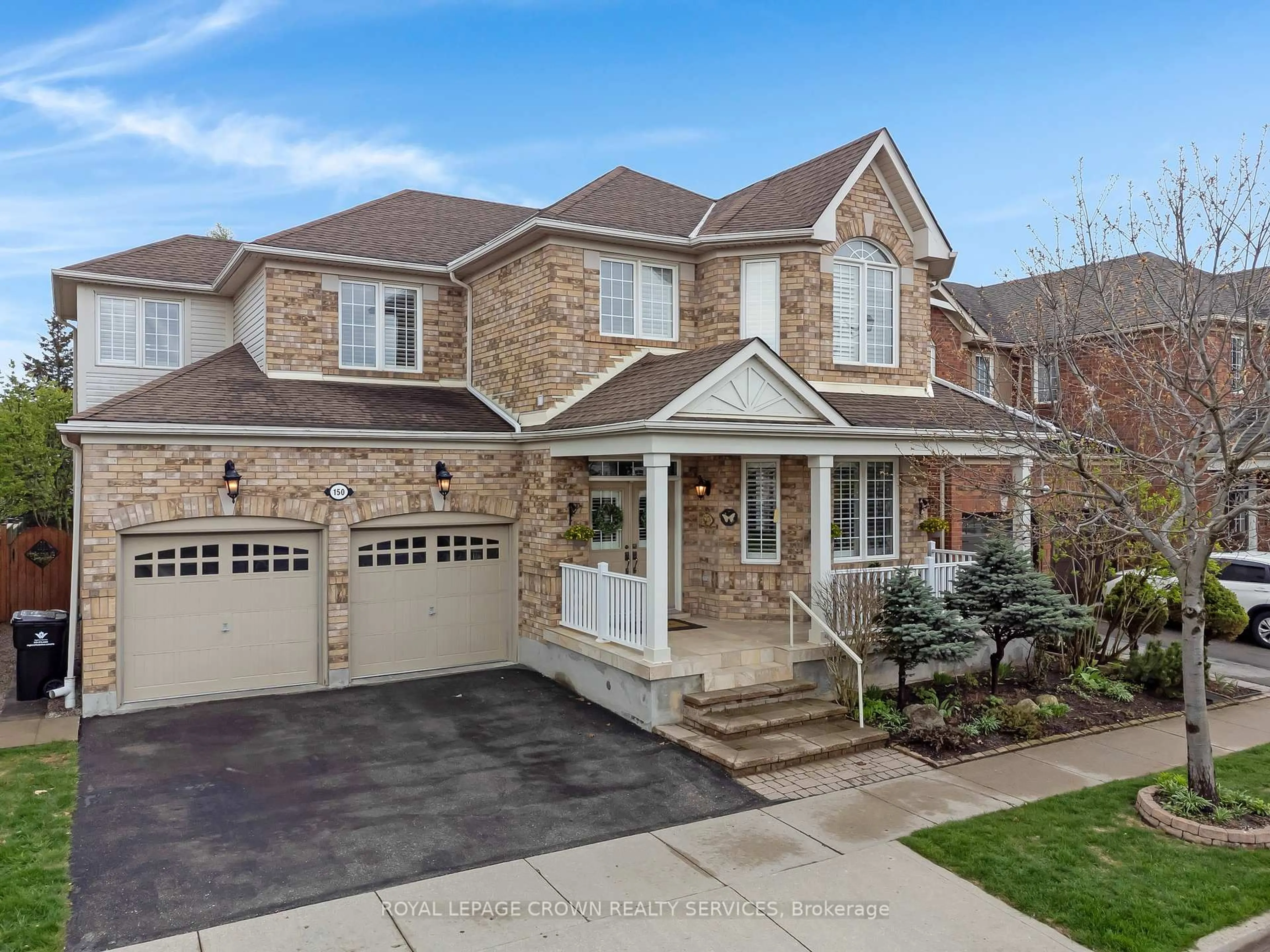 Home with brick exterior material, street for 150 Garth Massey Dr, Cambridge Ontario N1T 2G5