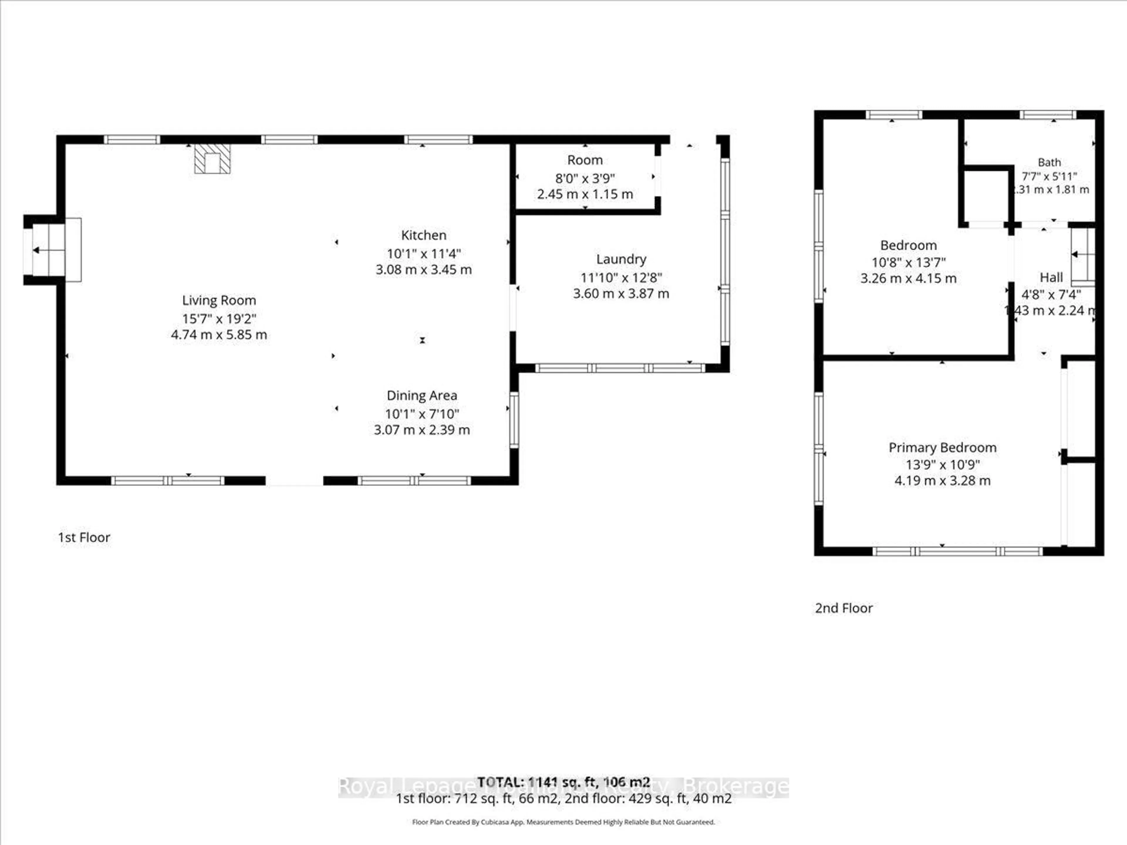 Floor plan for 146 Skootamatta Lake, Cloyne Ontario K0H 1K0