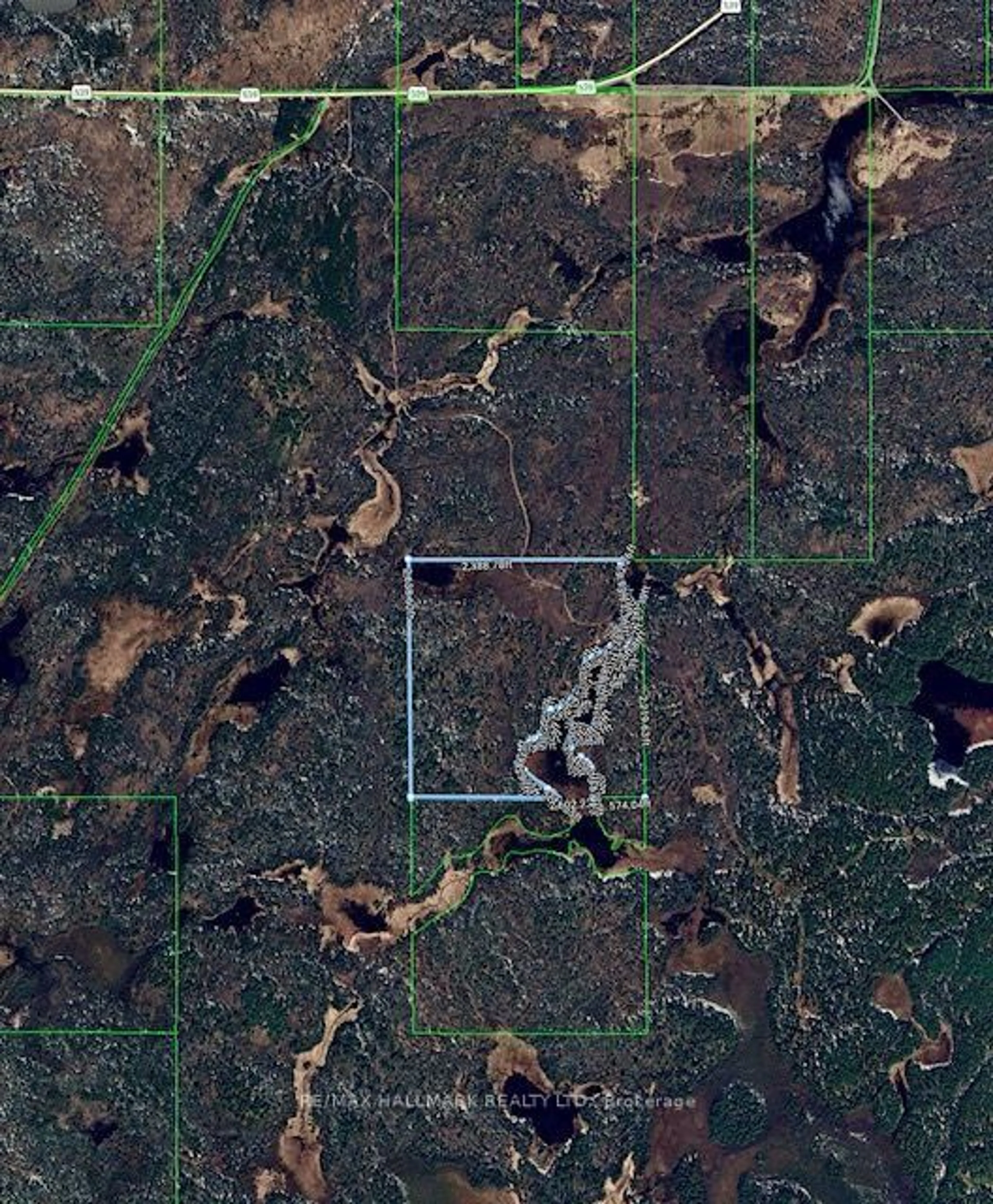 Picture of a map for 0 Highway 539 Frwy, West Nipissing Ontario 00000