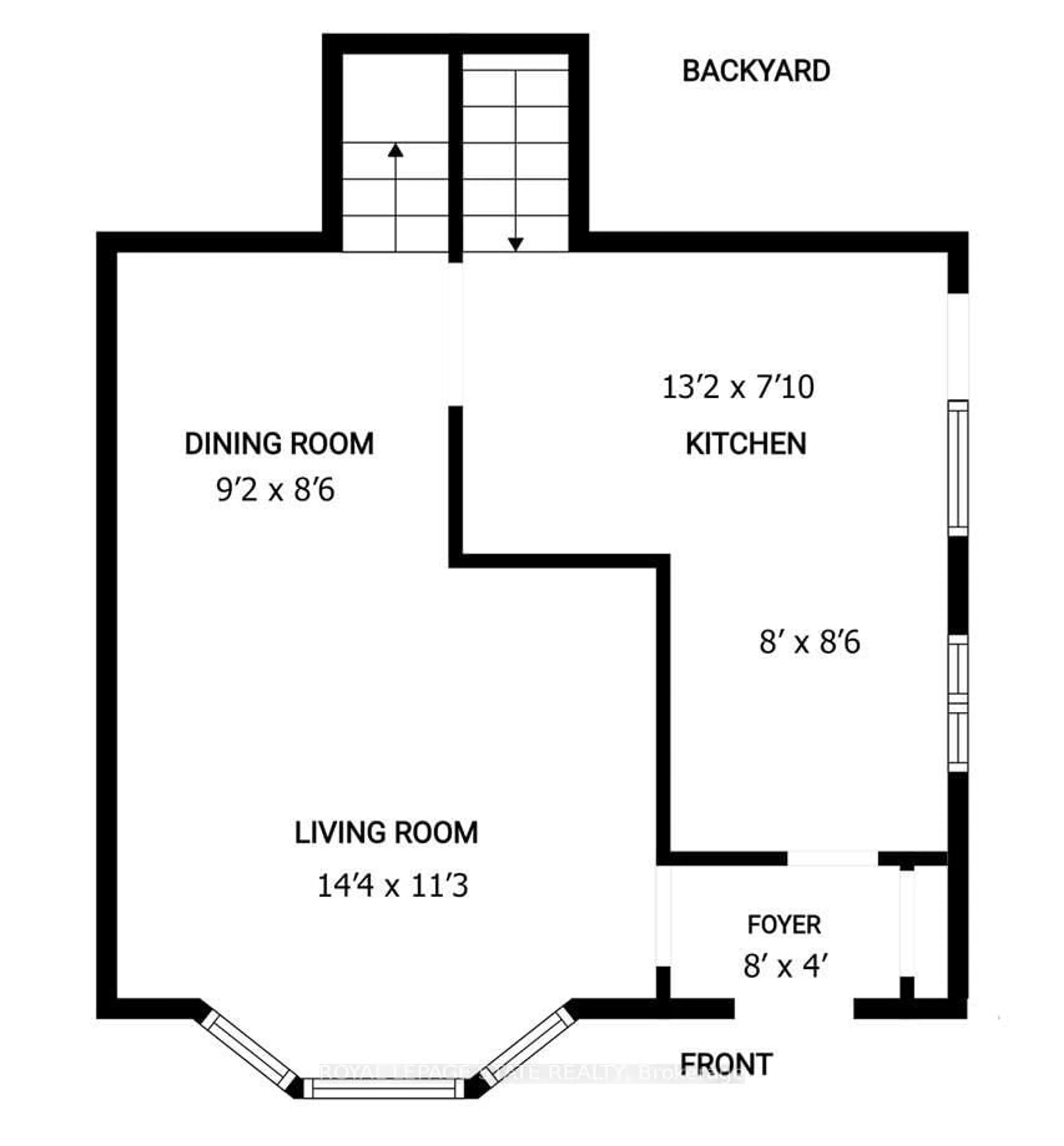 Floor plan for 374 Brigadoon Dr, Hamilton Ontario L9C 6X4