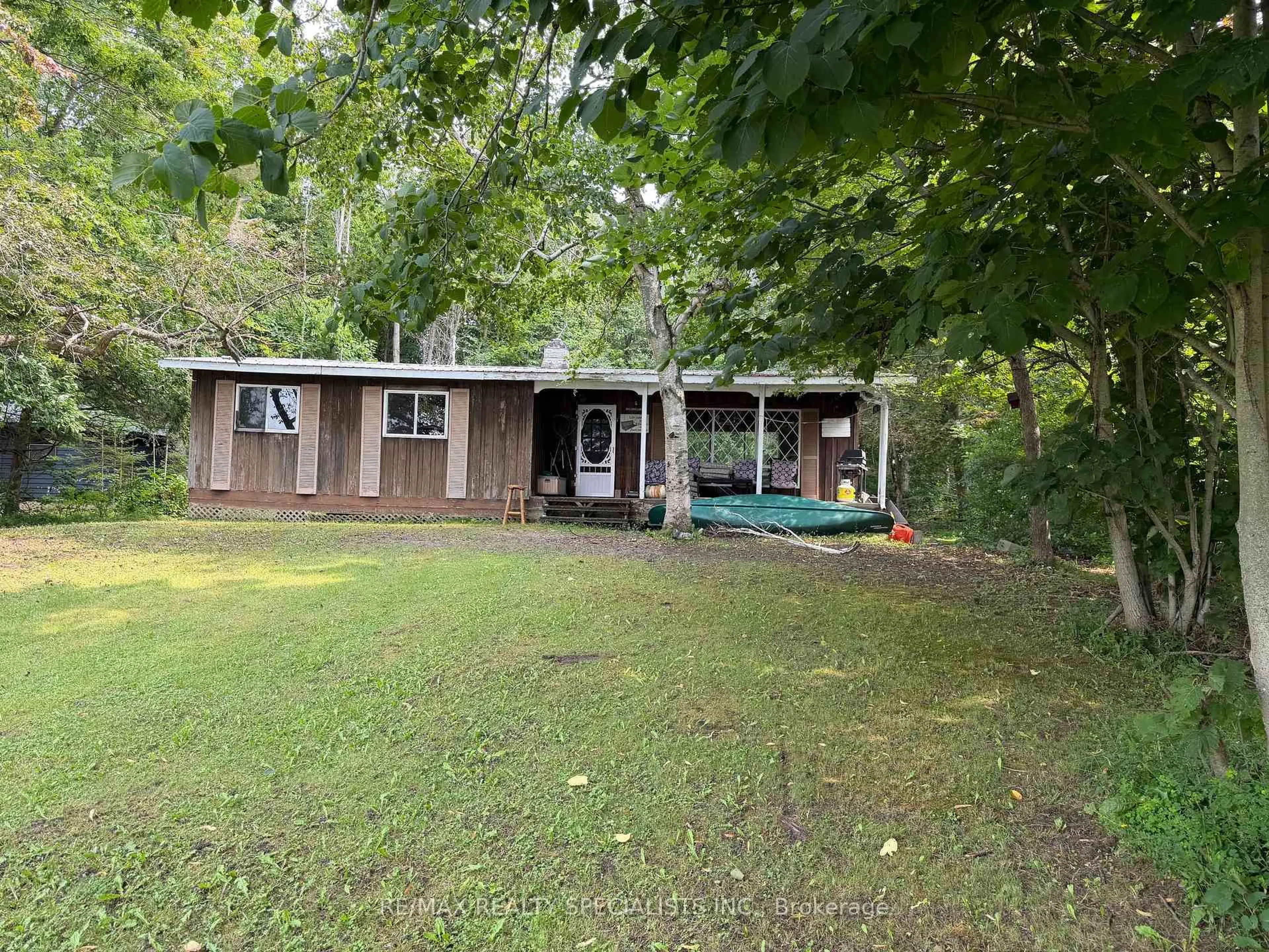 A pic from outside/outdoor area/front of a property/back of a property/a pic from drone, unknown for 50 South Fork Dr, Kawartha Lakes Ontario K0M 1K0