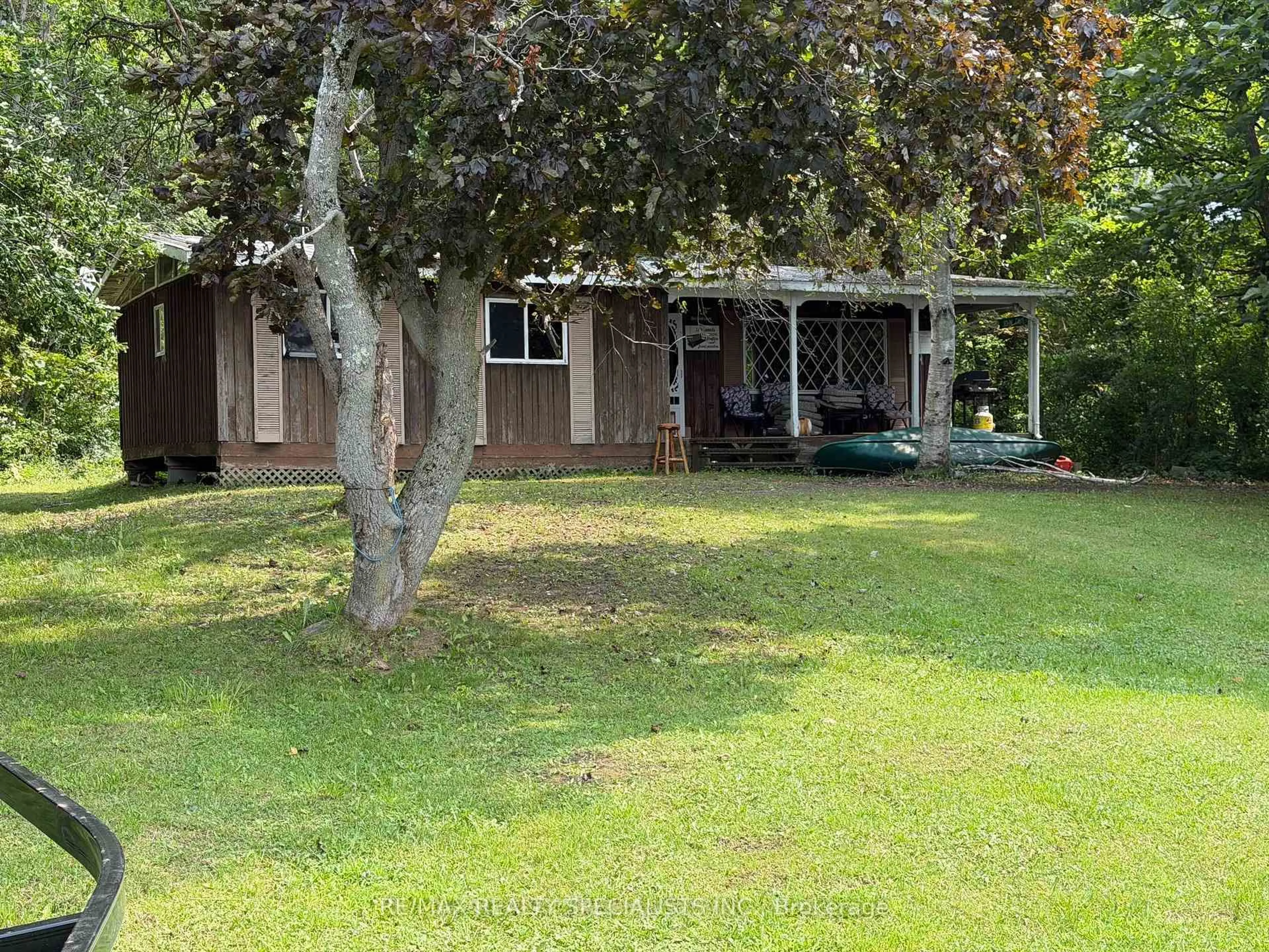 A pic from outside/outdoor area/front of a property/back of a property/a pic from drone, unknown for 50 South Fork Dr, Kawartha Lakes Ontario K0M 1K0