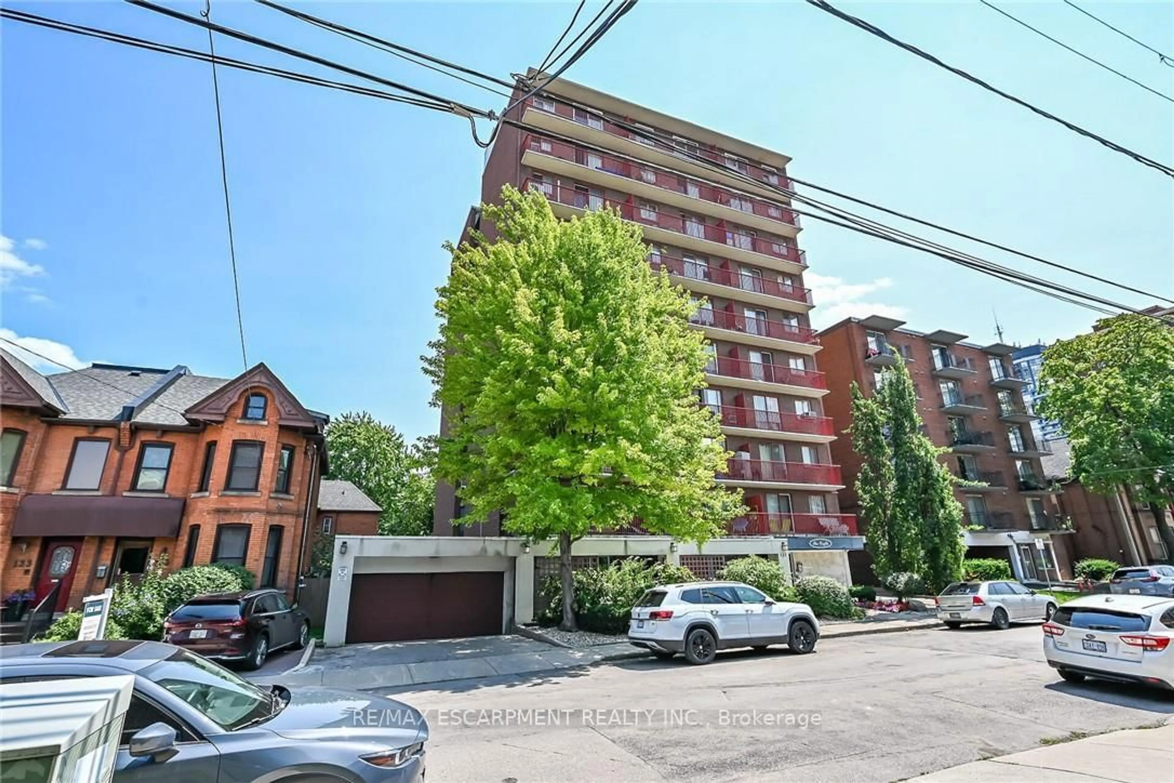 Patio, street for 141 Catharine St #1004, Hamilton Ontario L8N 2J7