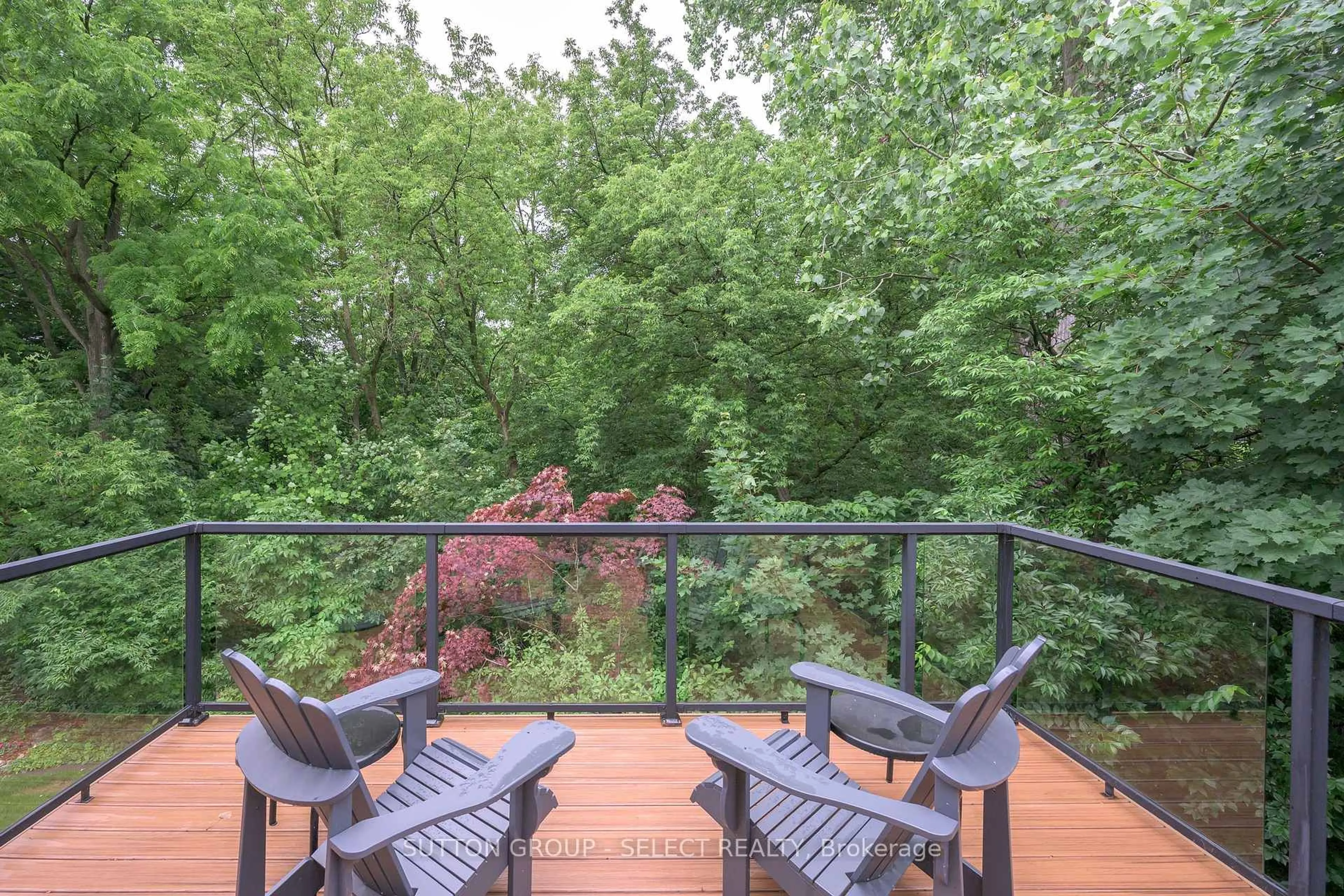 Patio, forest/trees view for 25 Becher St #104, London South Ontario N6C 1A4