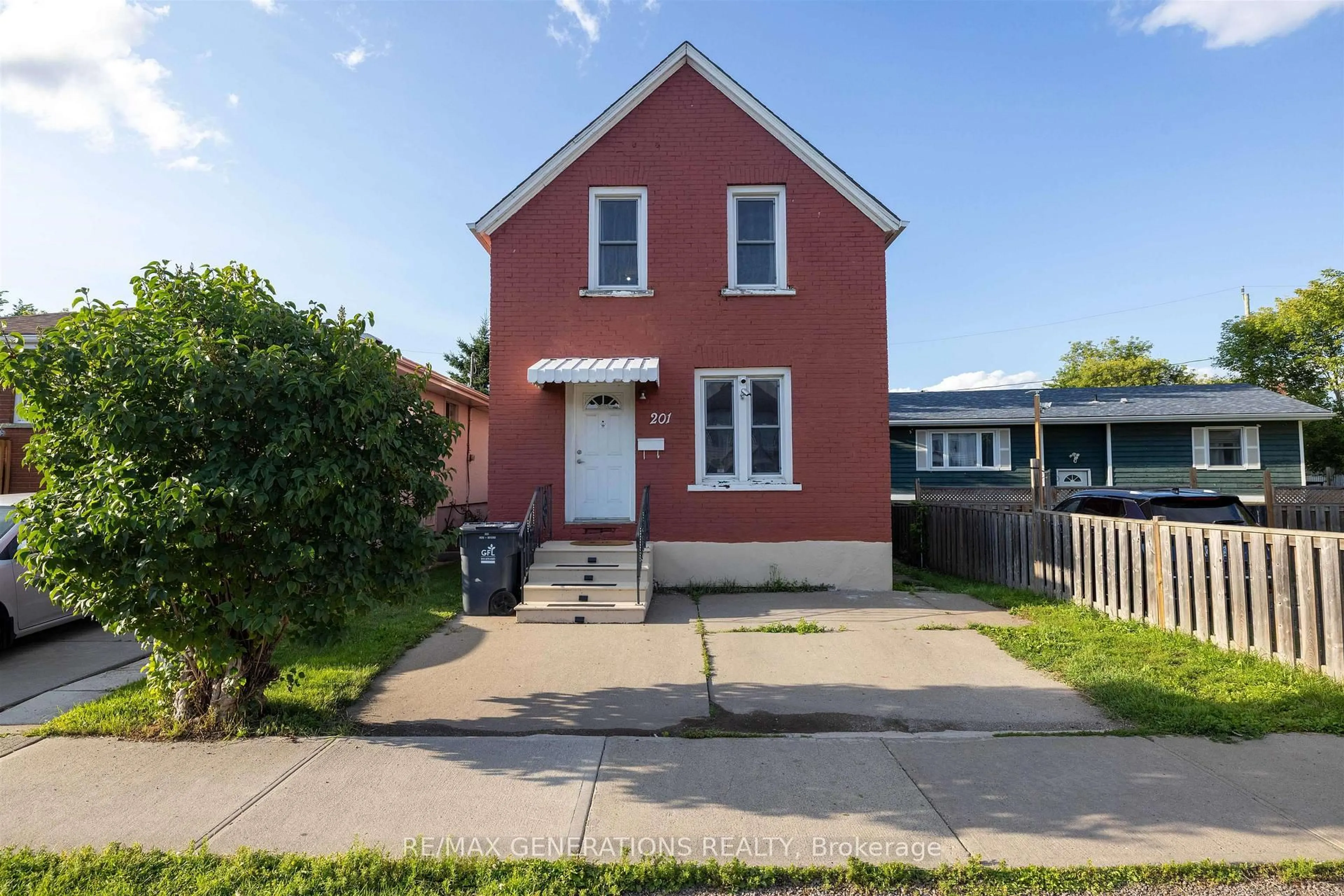 Home with brick exterior material, street for 201 Cumming St, Thunder Bay Ontario P7C 1N8