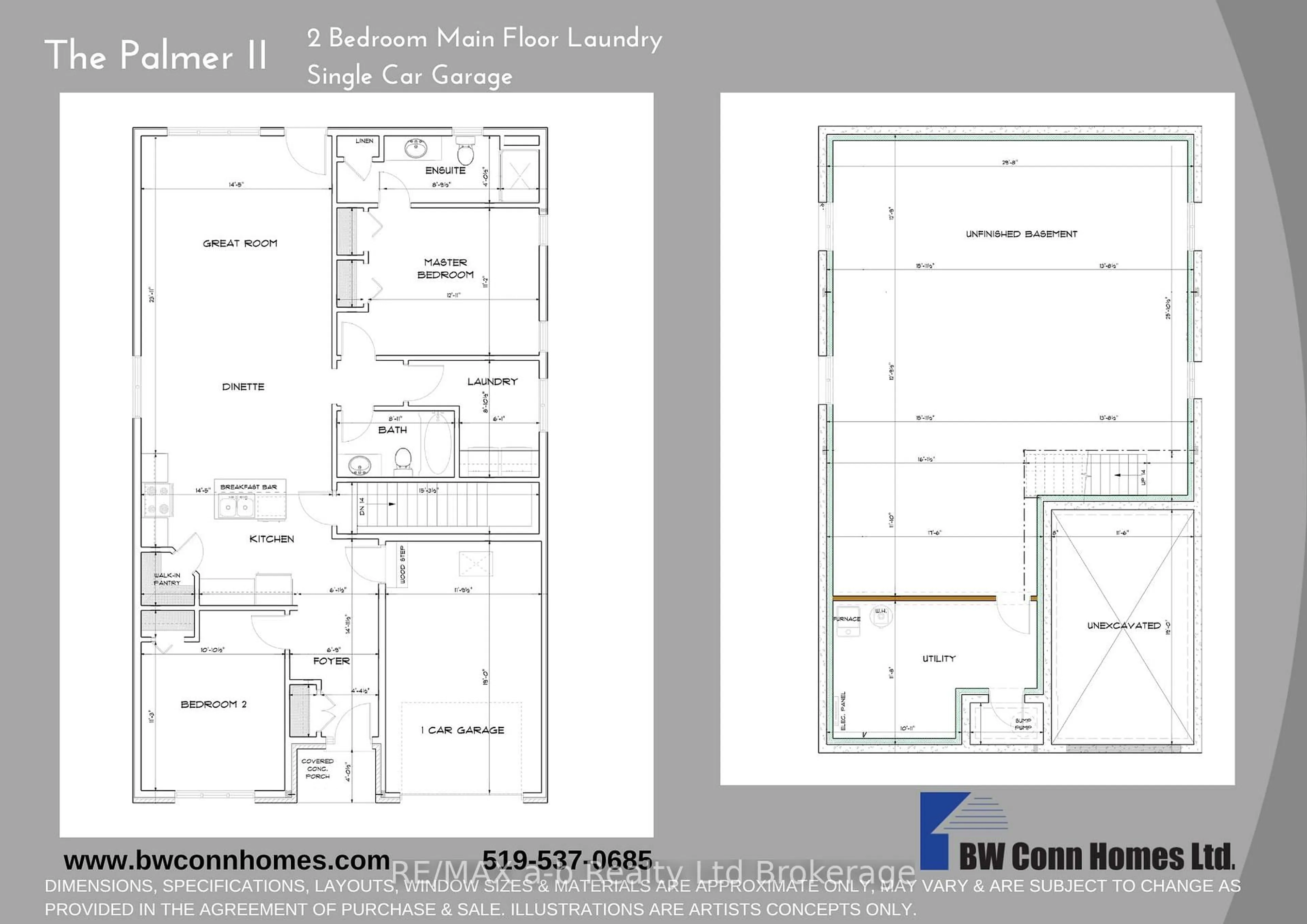 Floor plan for 47 Cash Cres, Ingersoll Ontario N5C 0E2