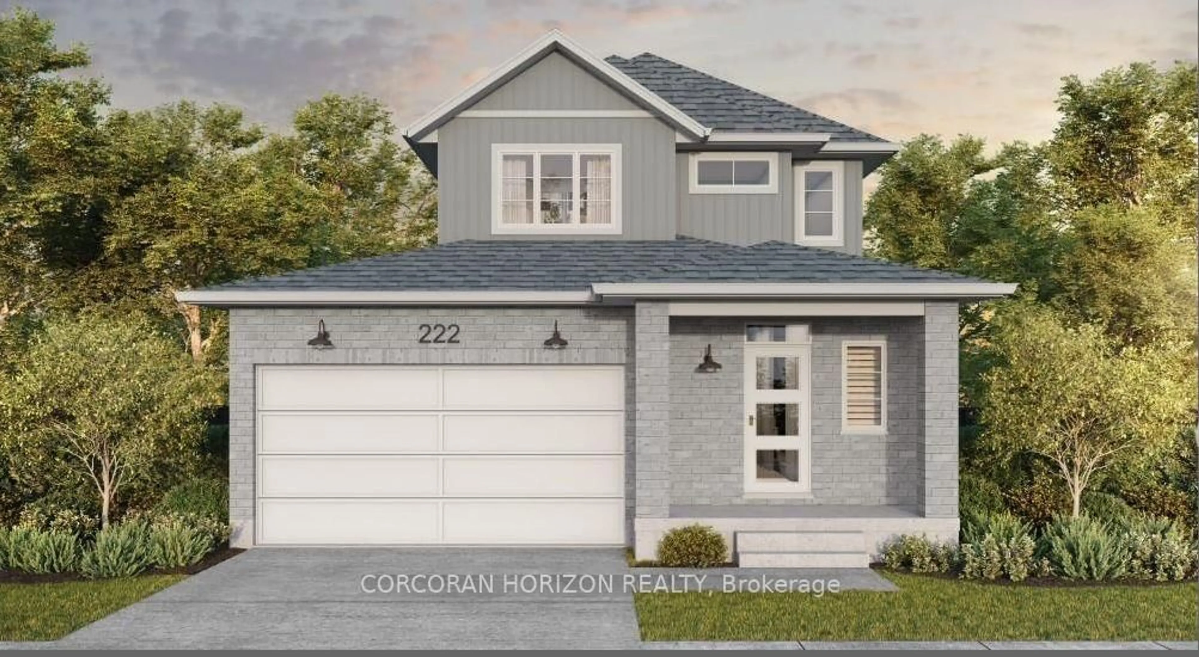 Home with vinyl exterior material, street for 169 Dempsey Dr #Lot 15, Stratford Ontario N5A 0J8