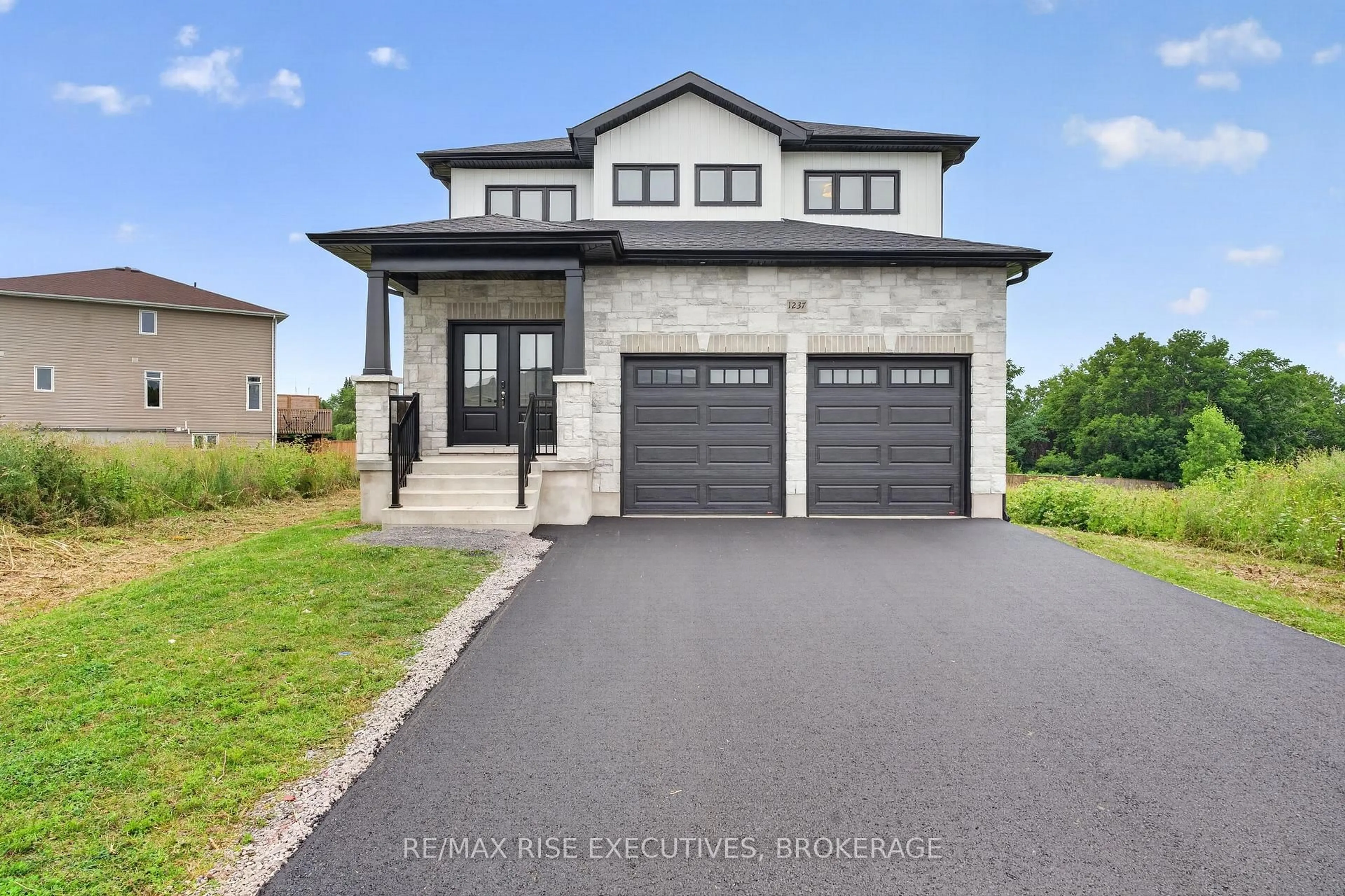 Home with brick exterior material, street for 1237 Carfa Cres, Kingston Ontario K7P 0M7