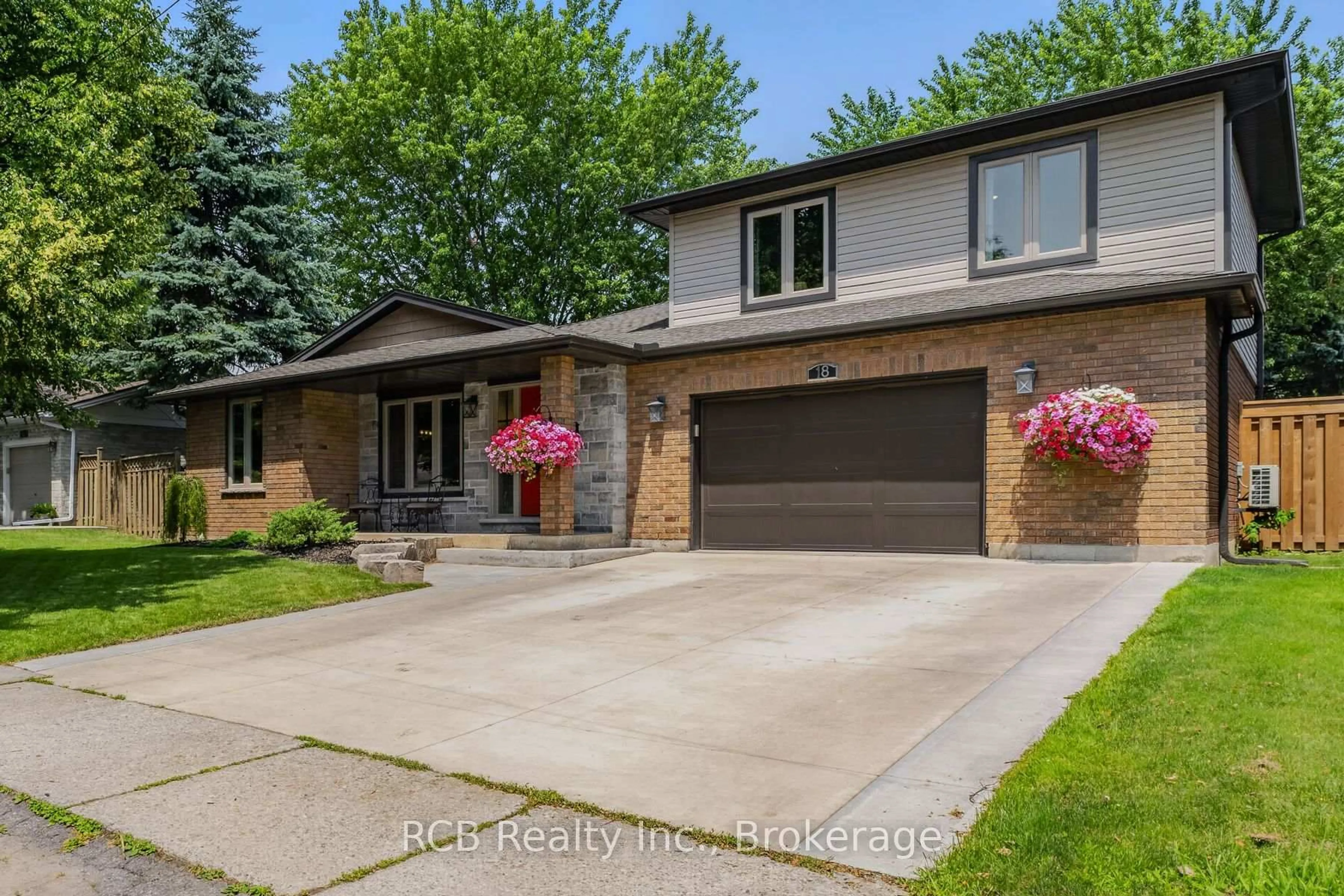 Home with brick exterior material, street for 18 Max Webster Rd, Brantford Ontario N3P 1H7