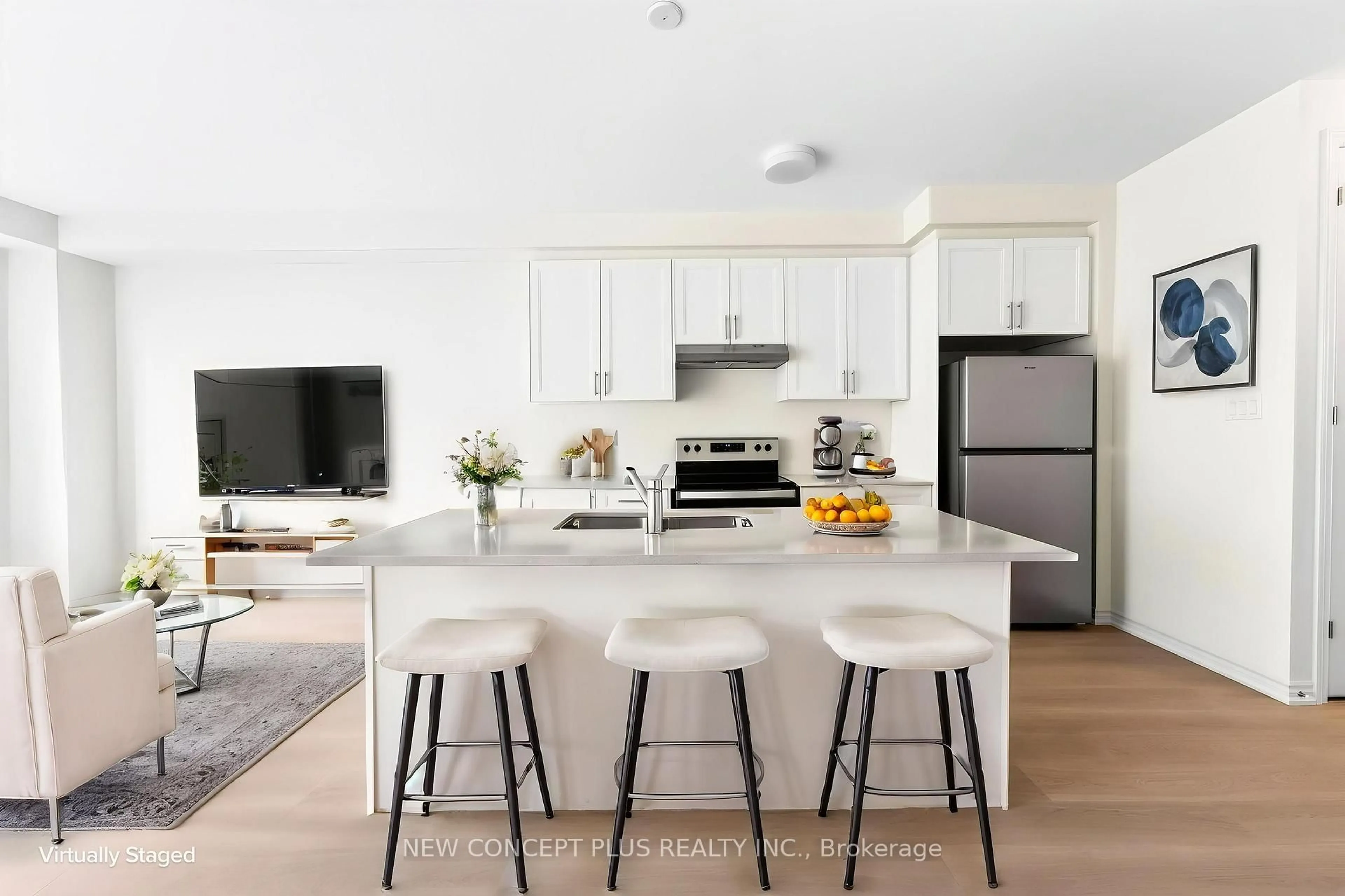 Open concept kitchen, unknown for 98 Sanderson Dr, Kawartha Lakes Ontario K9V 0S8