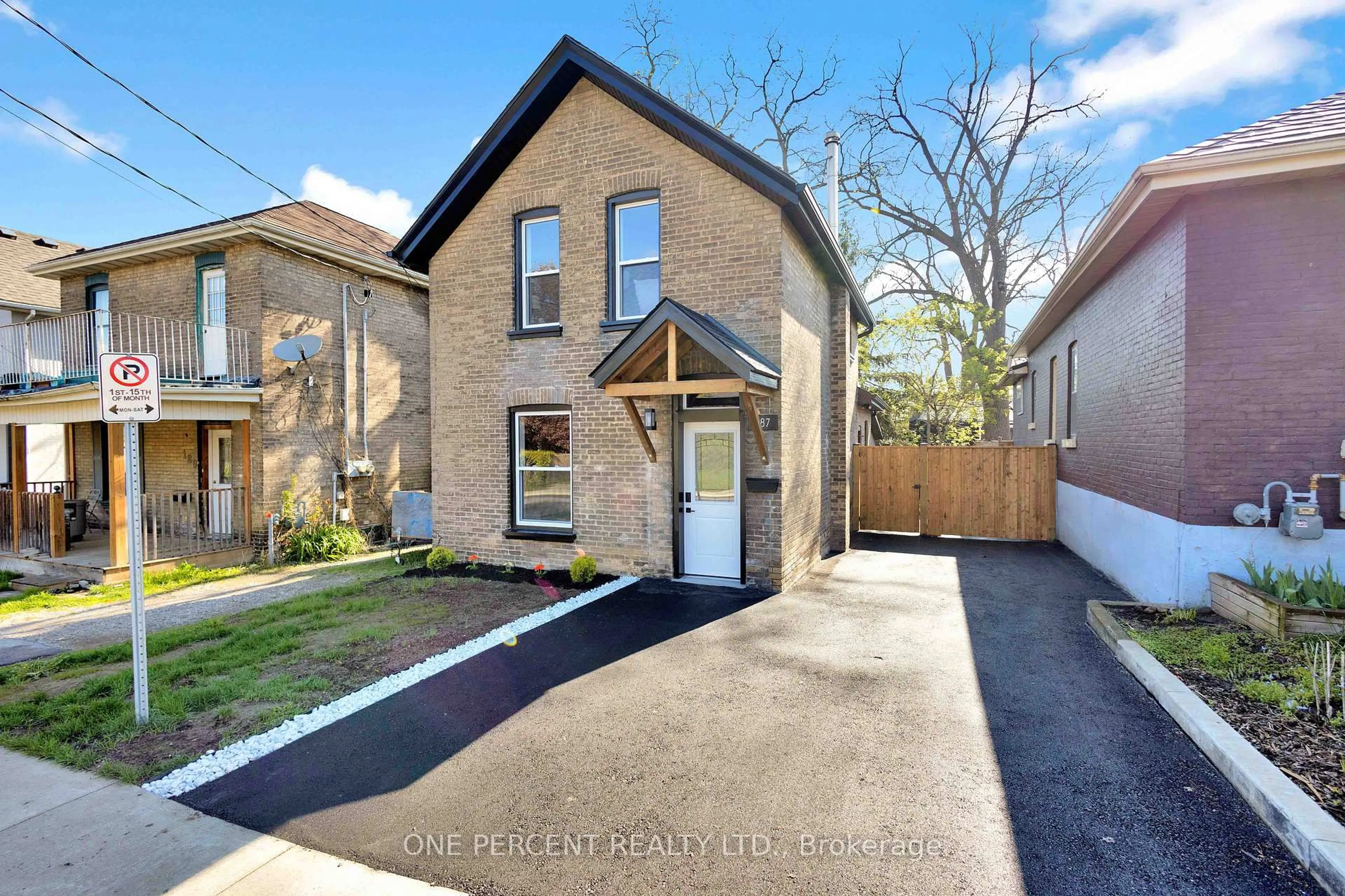 Home with brick exterior material, street for 187 Drummond St, Brantford Ontario N3S 6A8