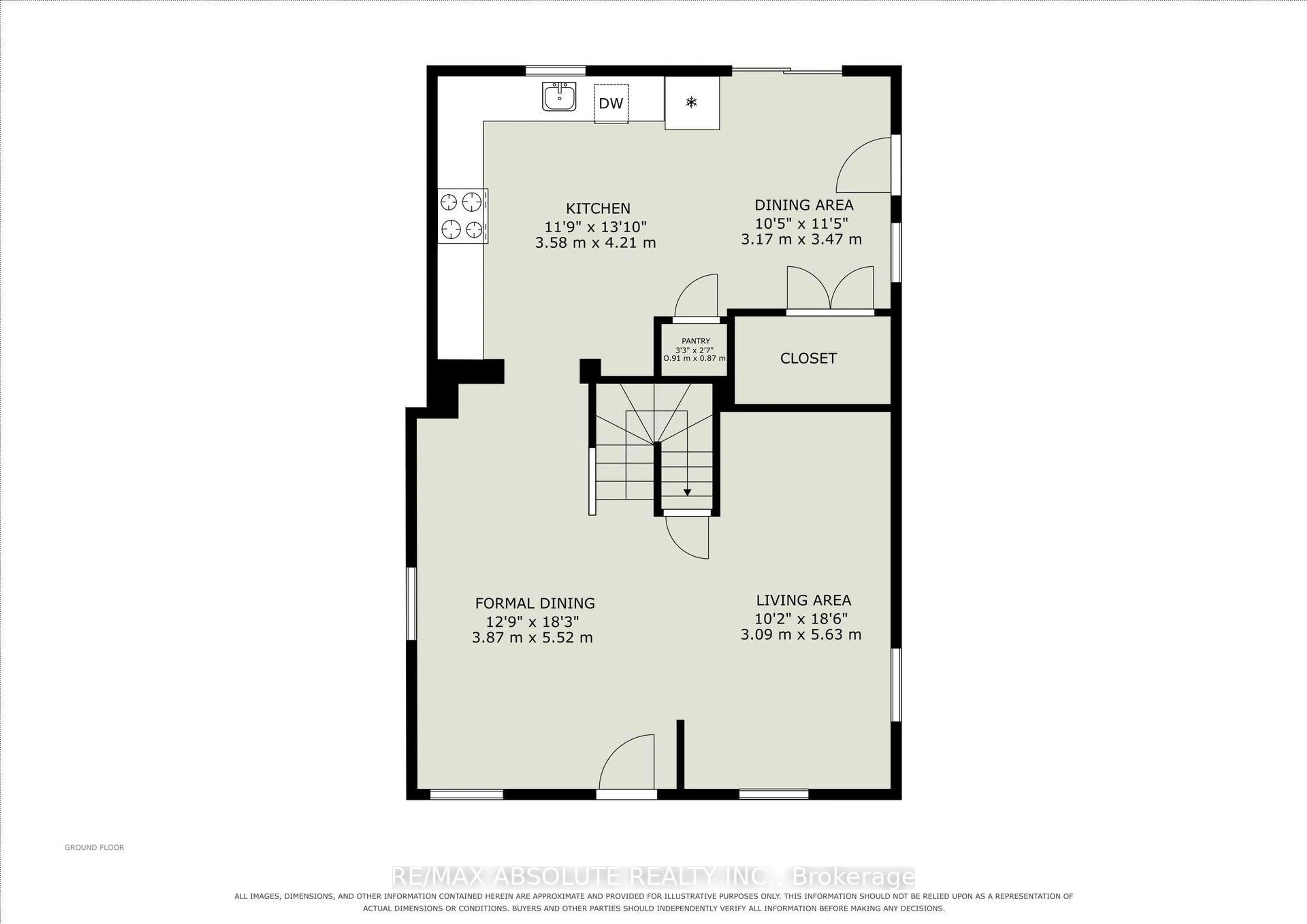 Floor plan for 246 Albert St, Arnprior Ontario K7S 2M5