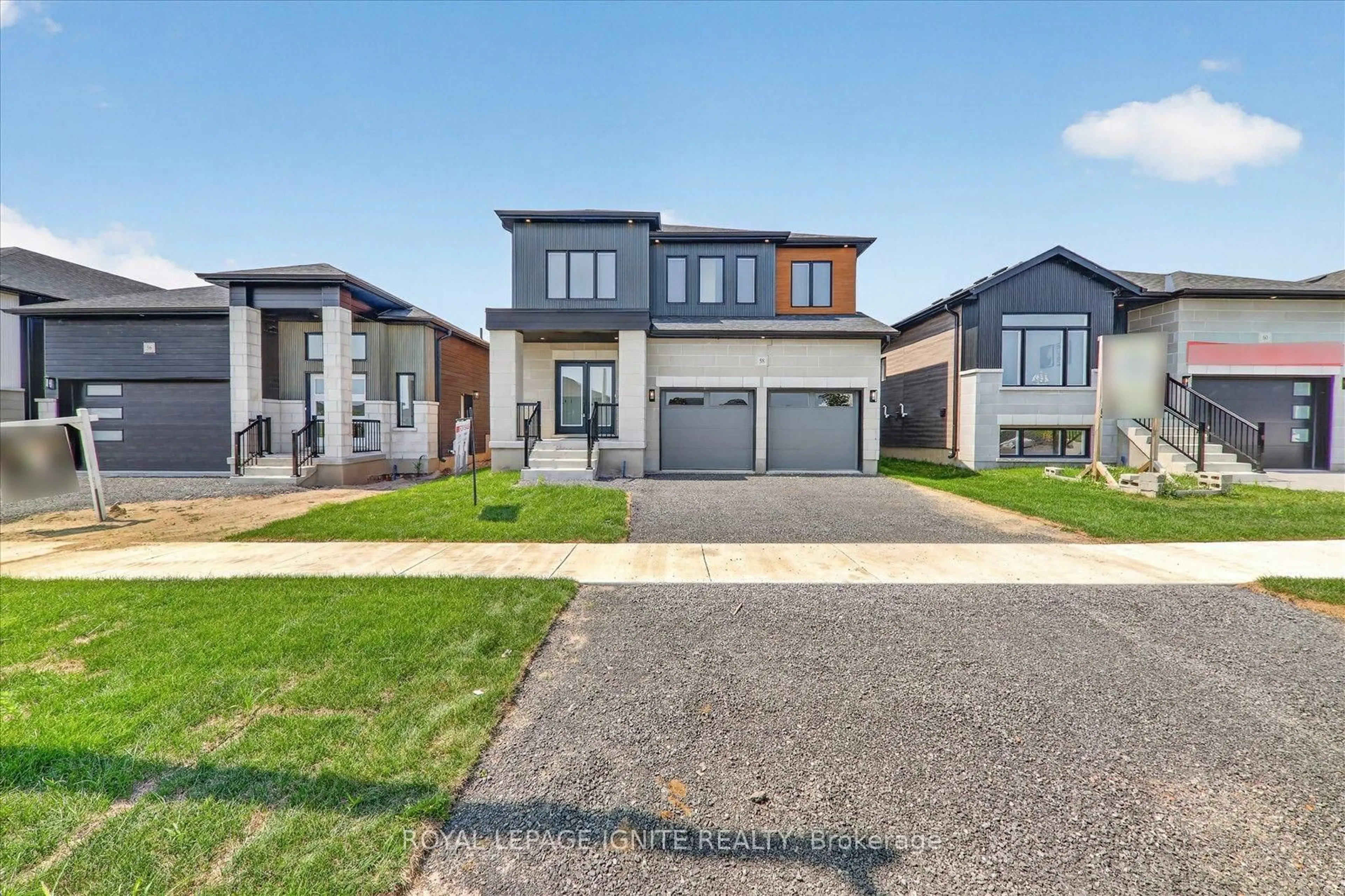 Home with brick exterior material, street for 58 Dusenbury Dr, Bissett Creek Ontario K0H 2H0