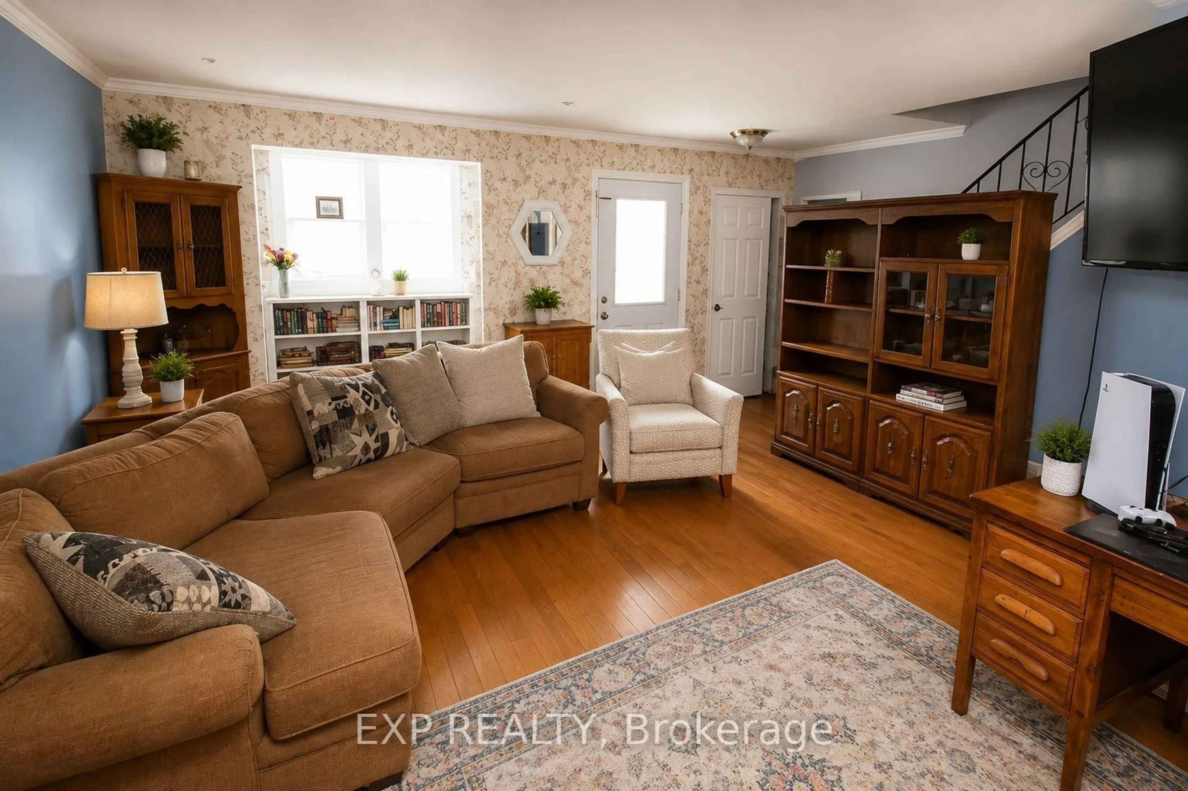Living room with furniture, unknown for 110 Purdy Rd, Bath Ontario K0H 1G0