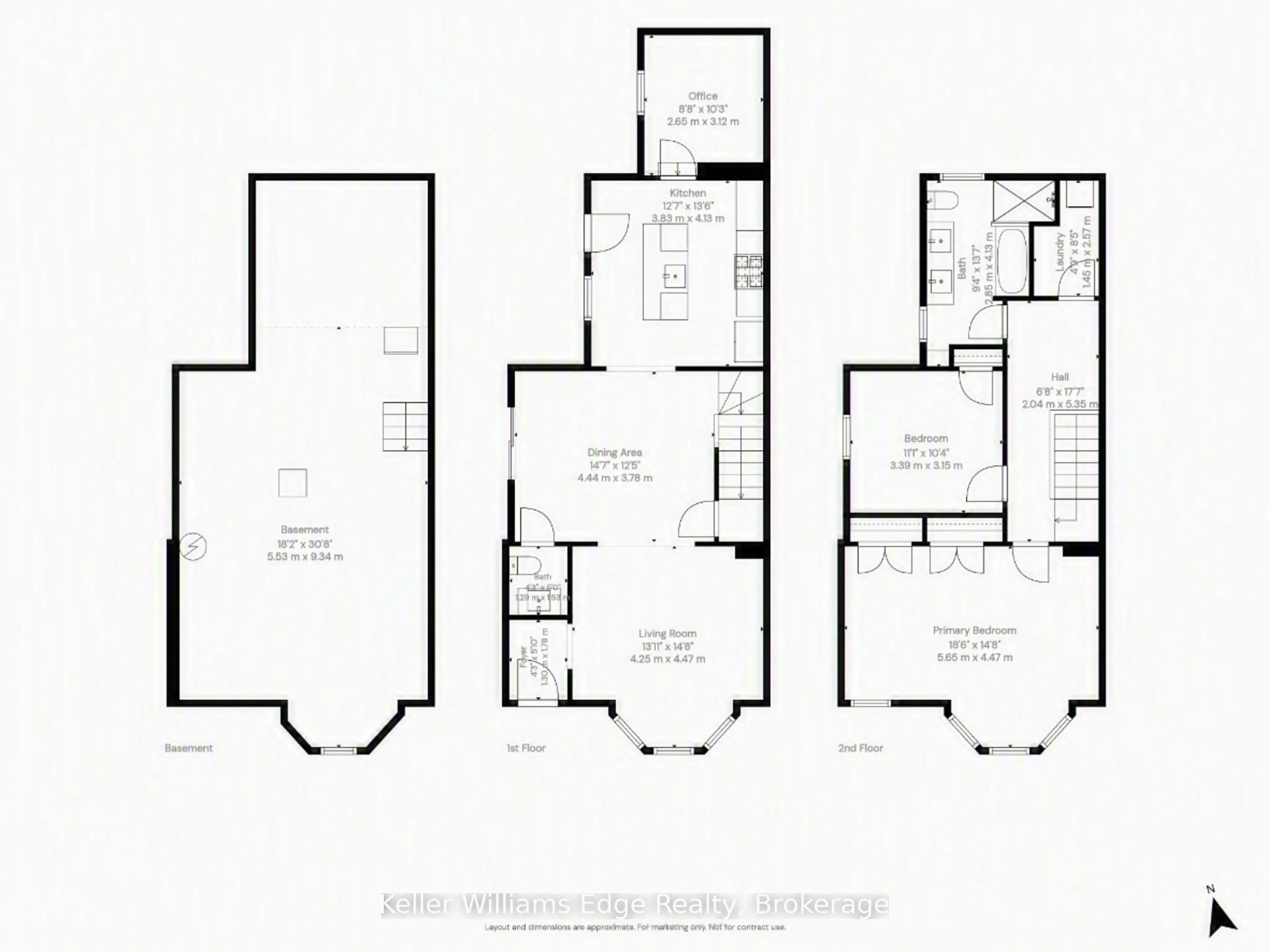 Floor plan for 467 King William St, Hamilton Ontario L8L 1R2
