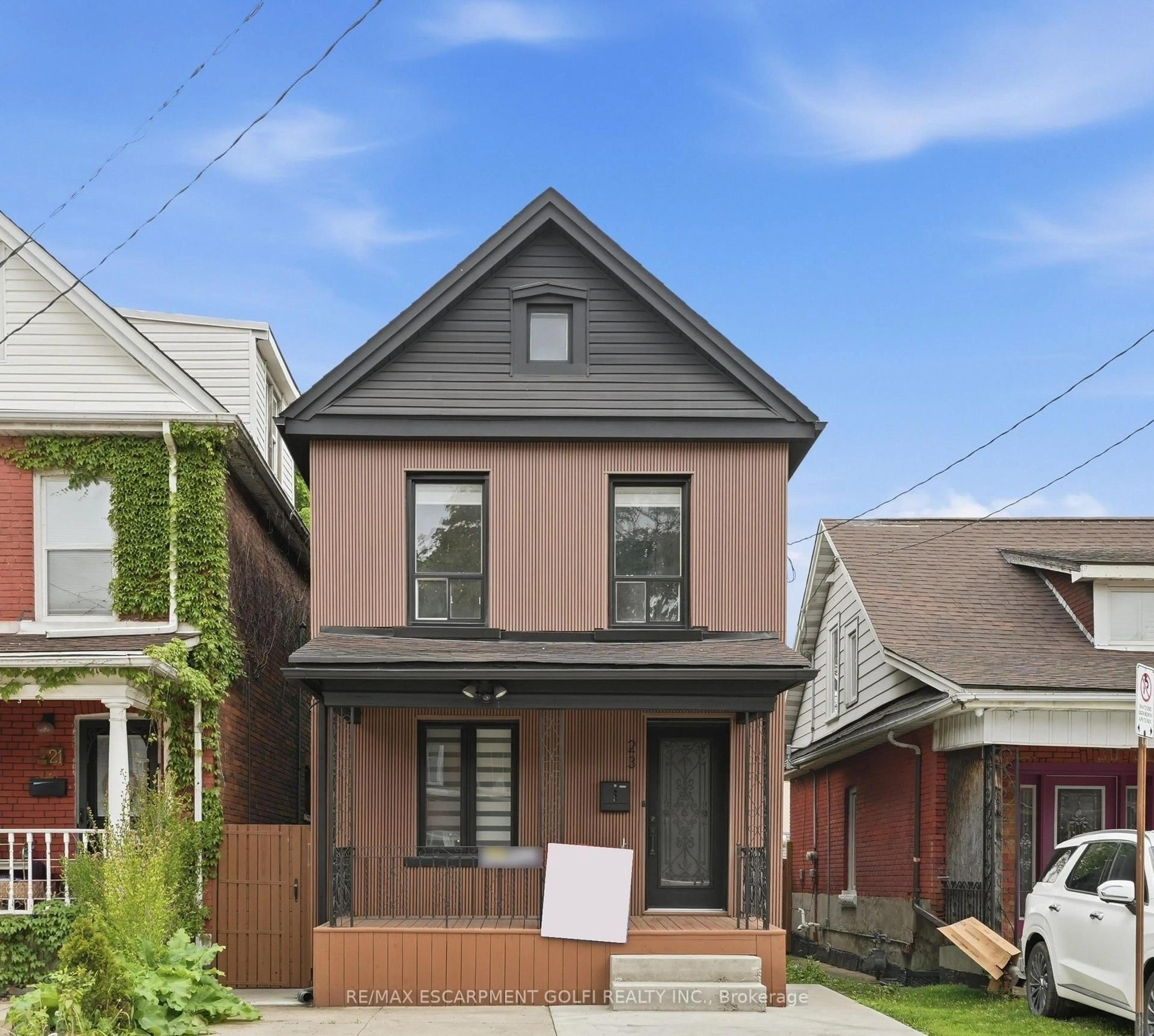 Home with brick exterior material, street for 23 Edward St, Hamilton Ontario L8L 2V2