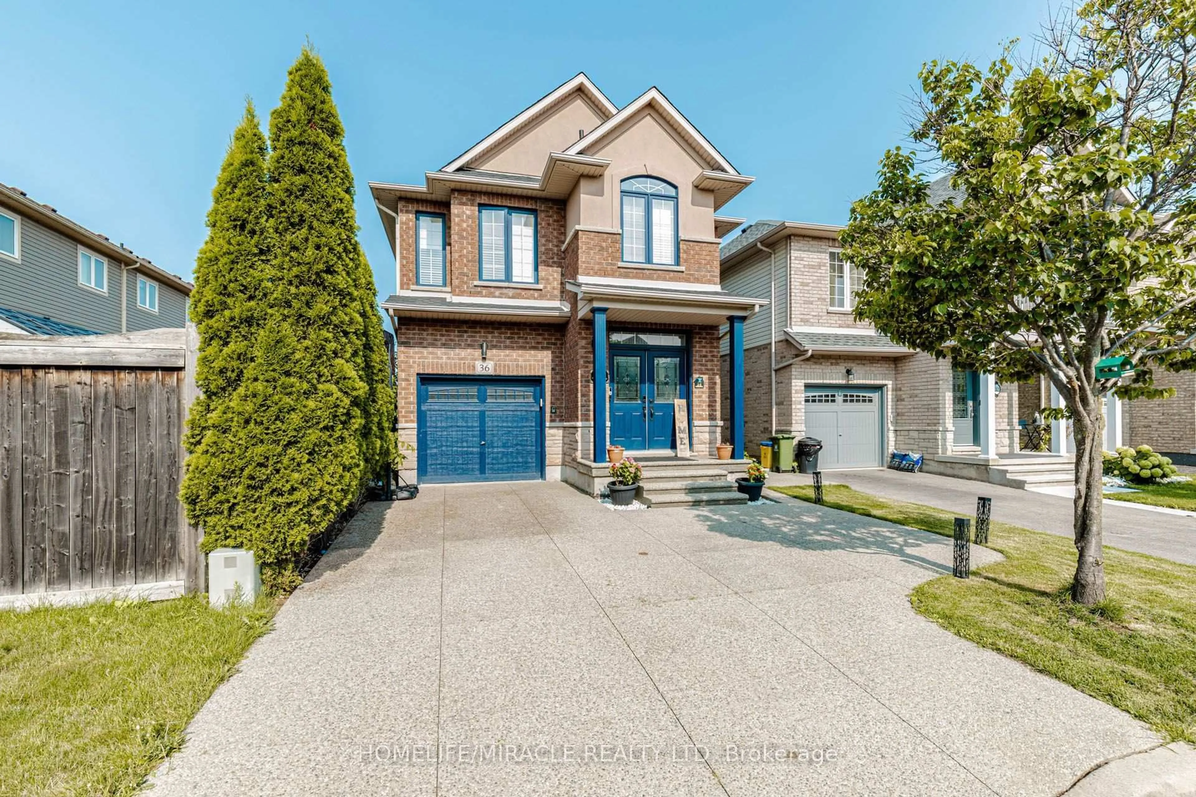 Home with brick exterior material, street for 36 Tidemore Hts, Hamilton Ontario L8E 0B8