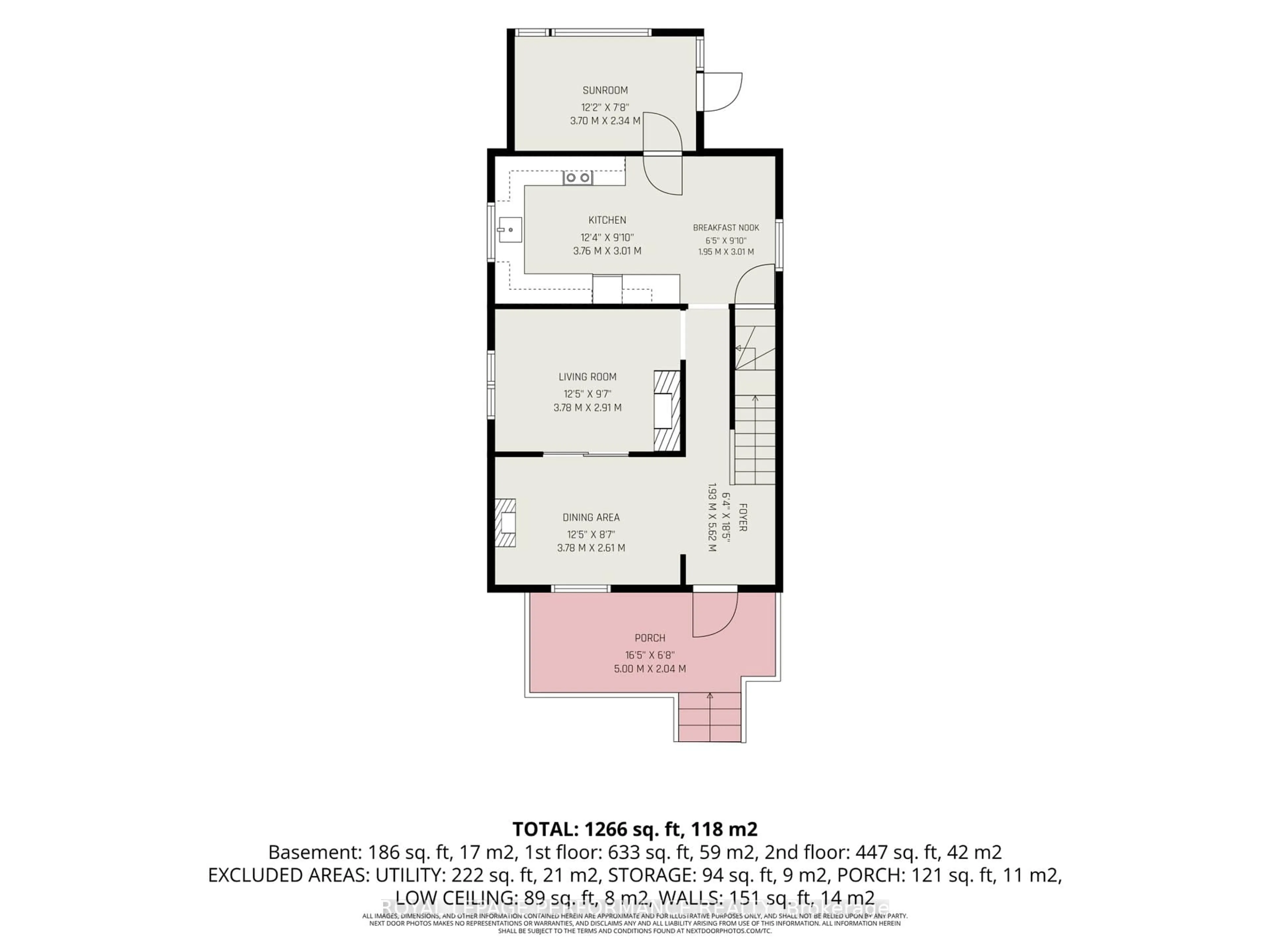 Floor plan for 1304 Montreal Rd, Cornwall Ontario K6H 1E5