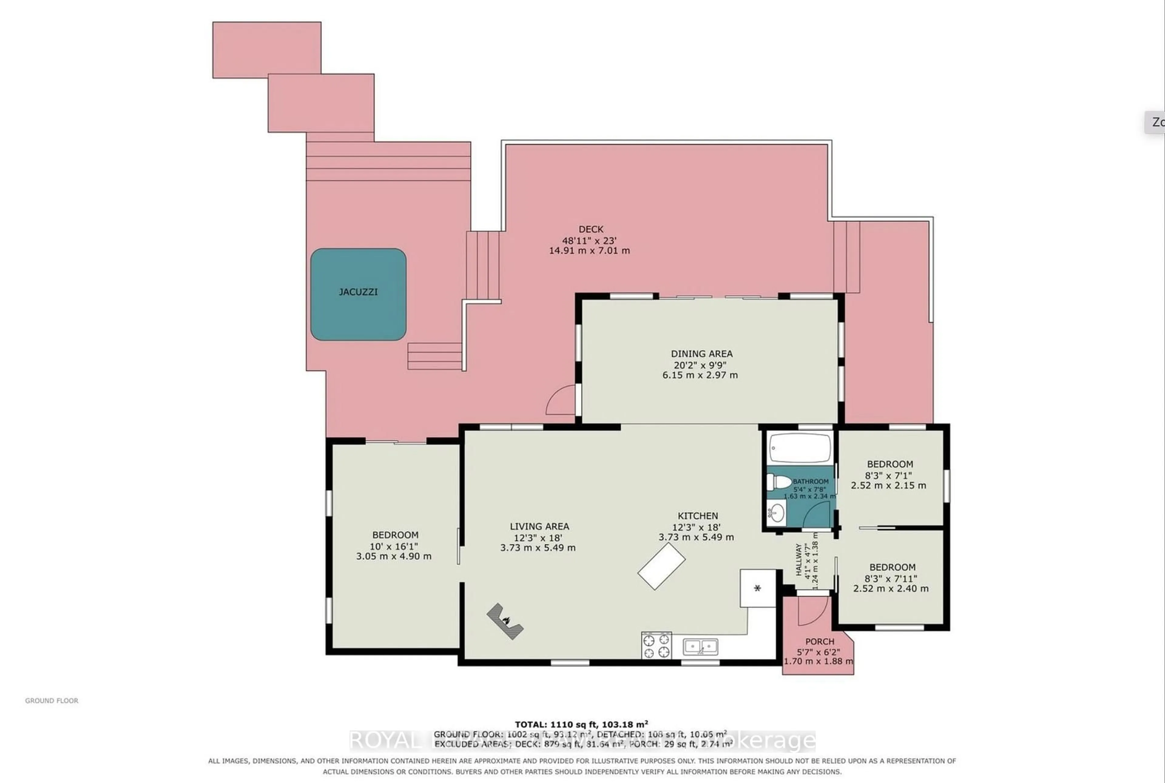 Floor plan for 237 Bova Rd, Perth Ontario K7H 3C9