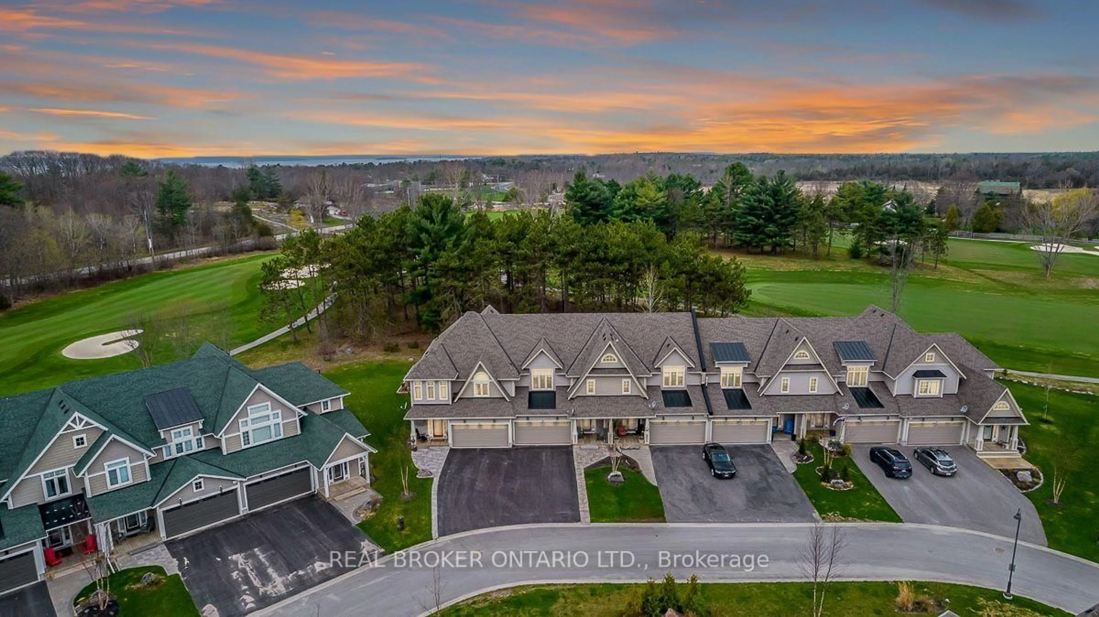 A pic from outside/outdoor area/front of a property/back of a property/a pic from drone, water/lake/river/ocean view for 30 Masters Cres, Georgian Bay Ontario L0K 1S0