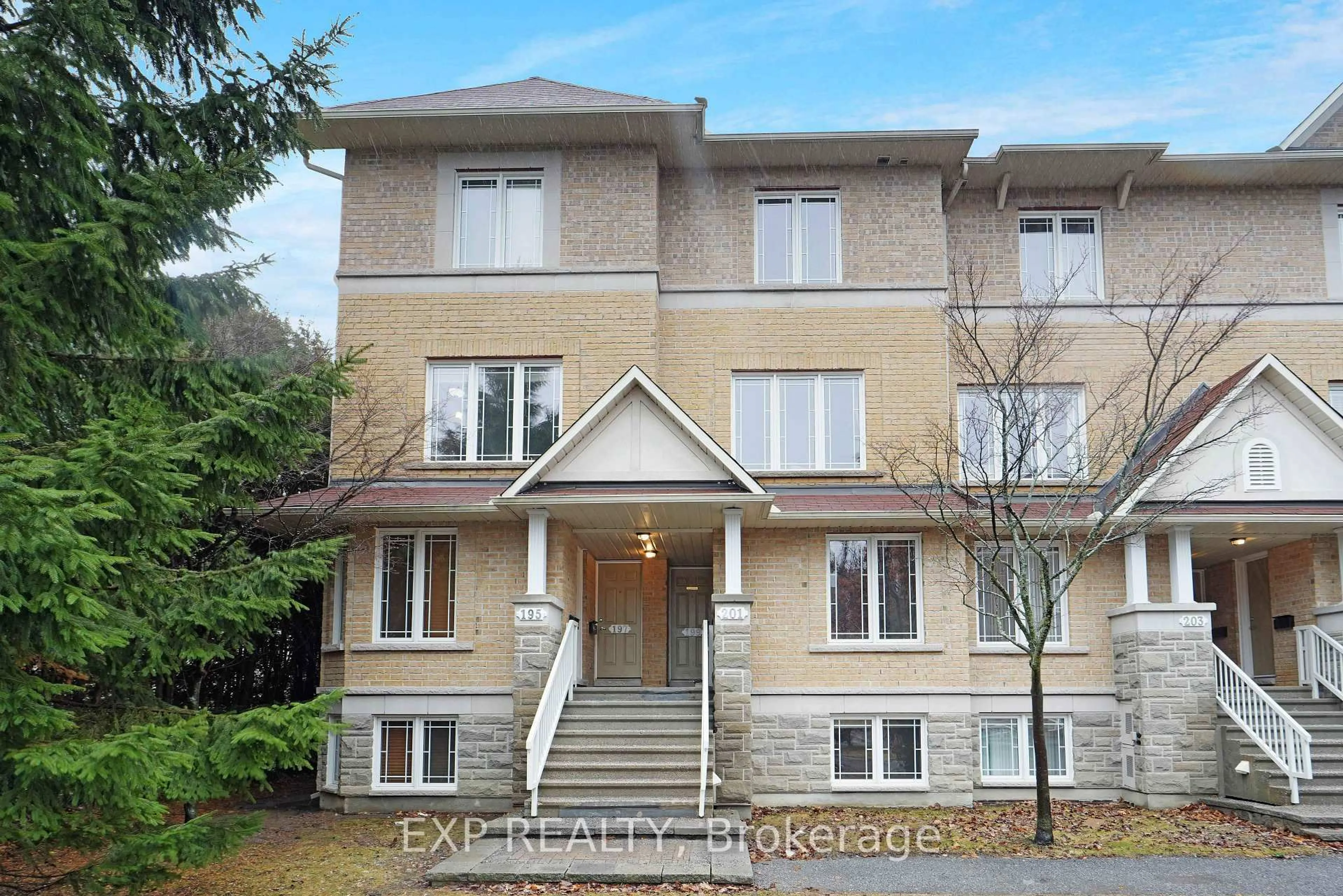 Home with brick exterior material, building for 201 Paseo Private #14, Ottawa Ontario K2G 4N7