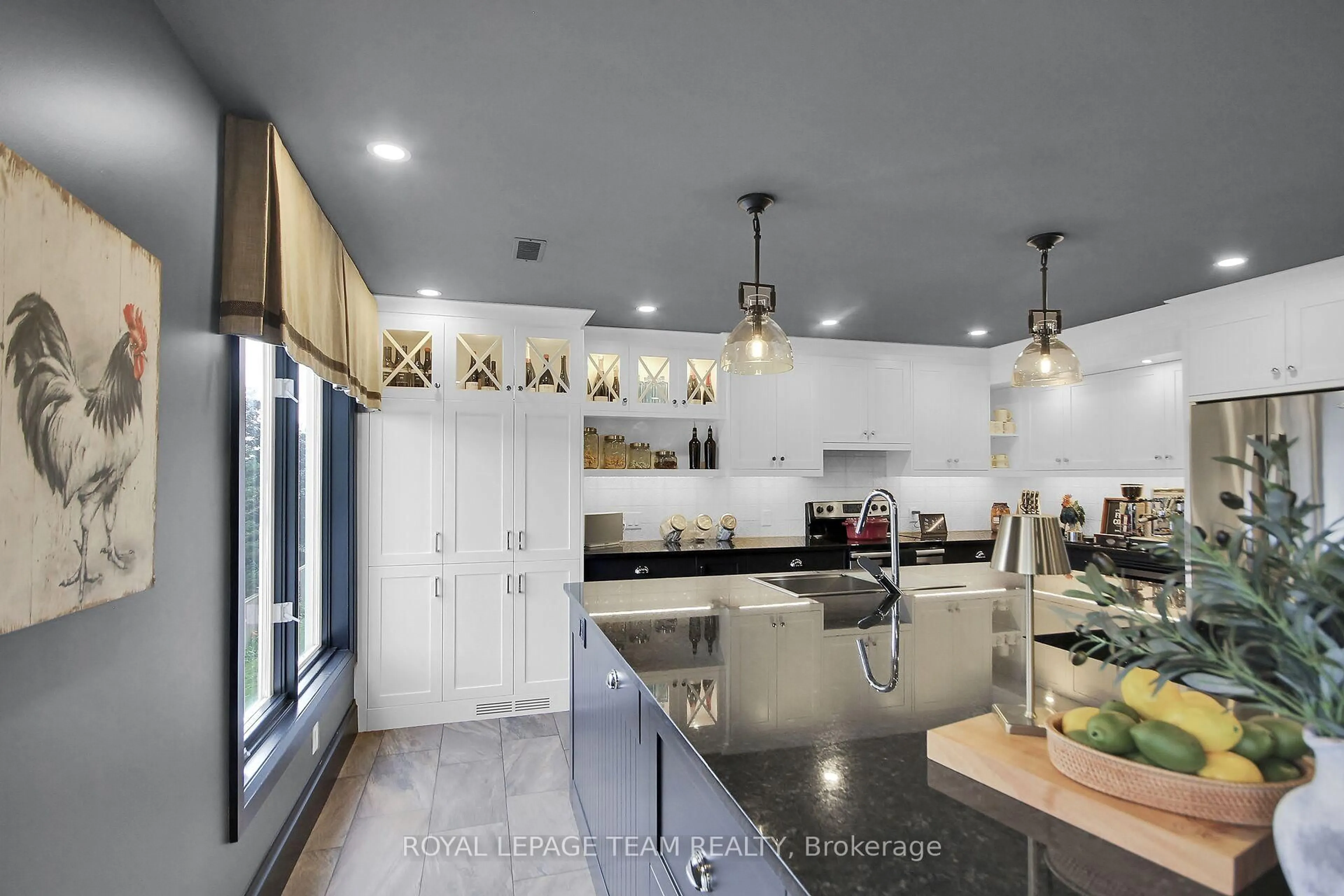 Contemporary kitchen, ceramic/tile floor for 4448 Harper Ave #7, Ottawa Ontario K1J 1E1