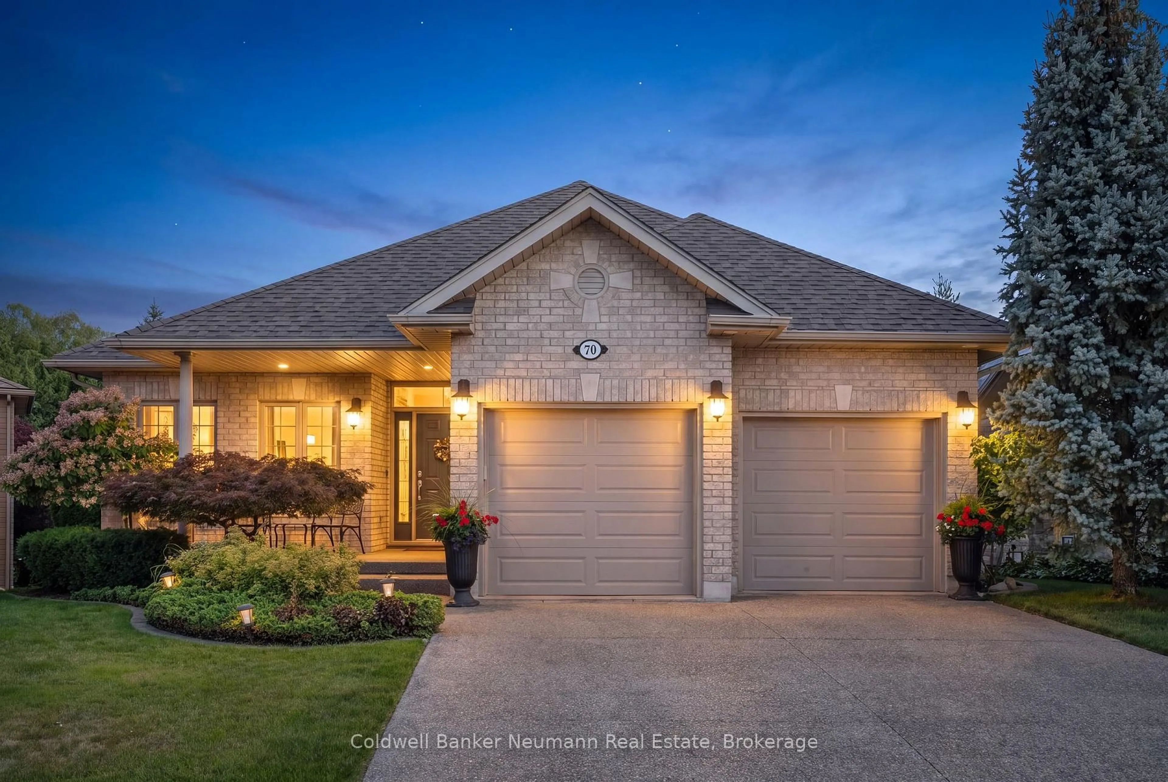 Home with brick exterior material, street for 70 Bathgate Dr, Guelph Ontario N1L 1B1