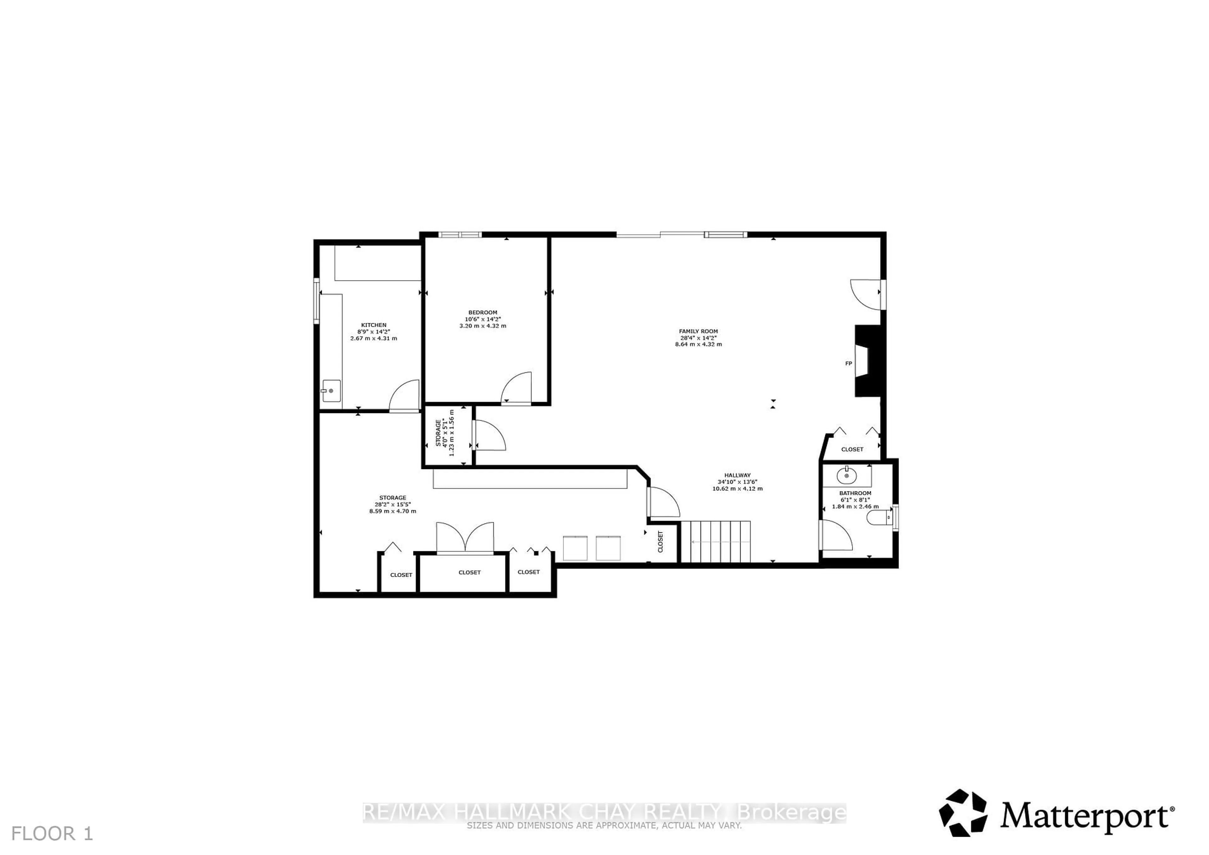 Floor plan for 137 Pickerel Point Rd, Georgian Bay Ontario L0K 1S0