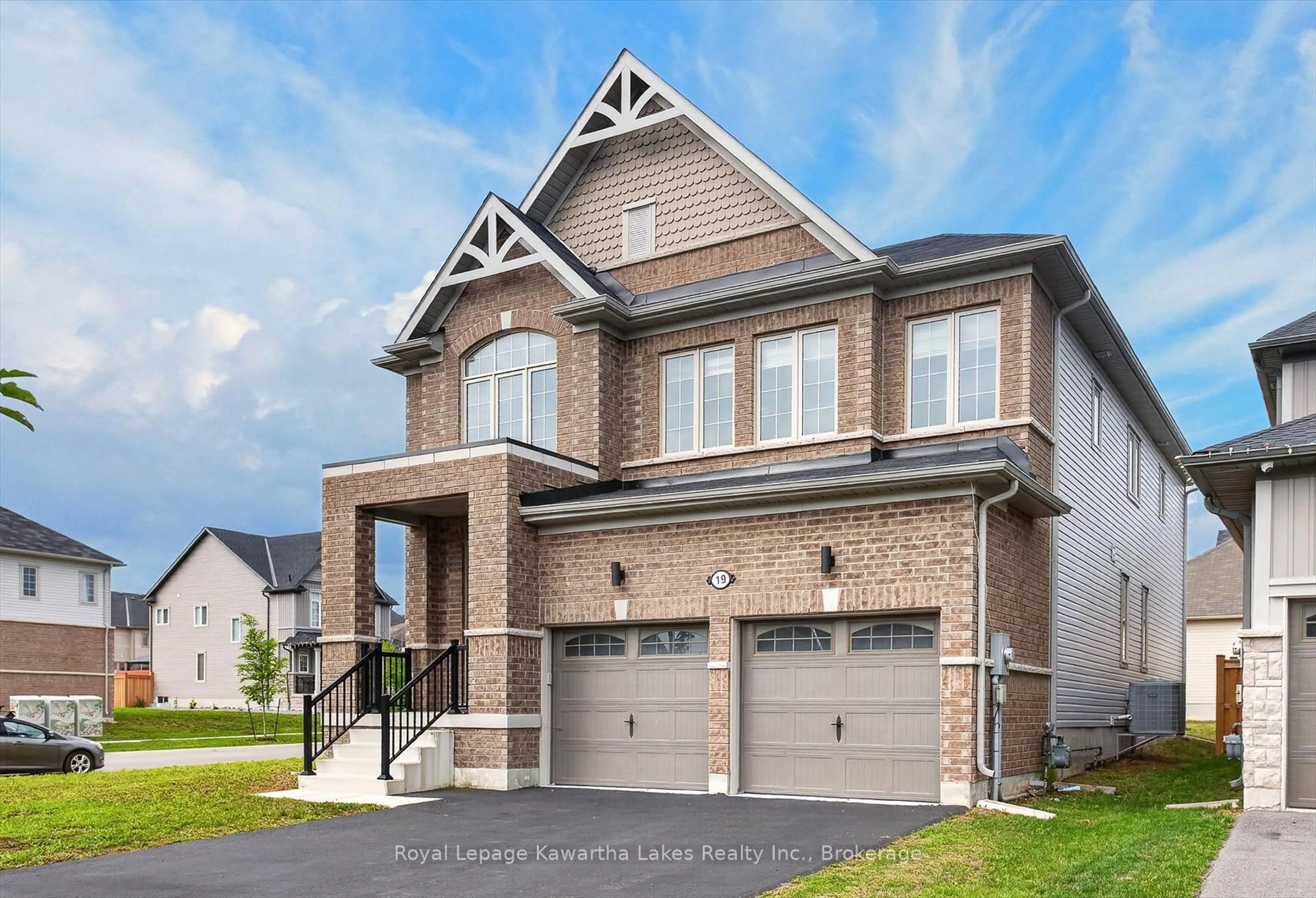 Home with brick exterior material, street for 19 Hennessey Cres, Kawartha Lakes Ontario K9V 0P2