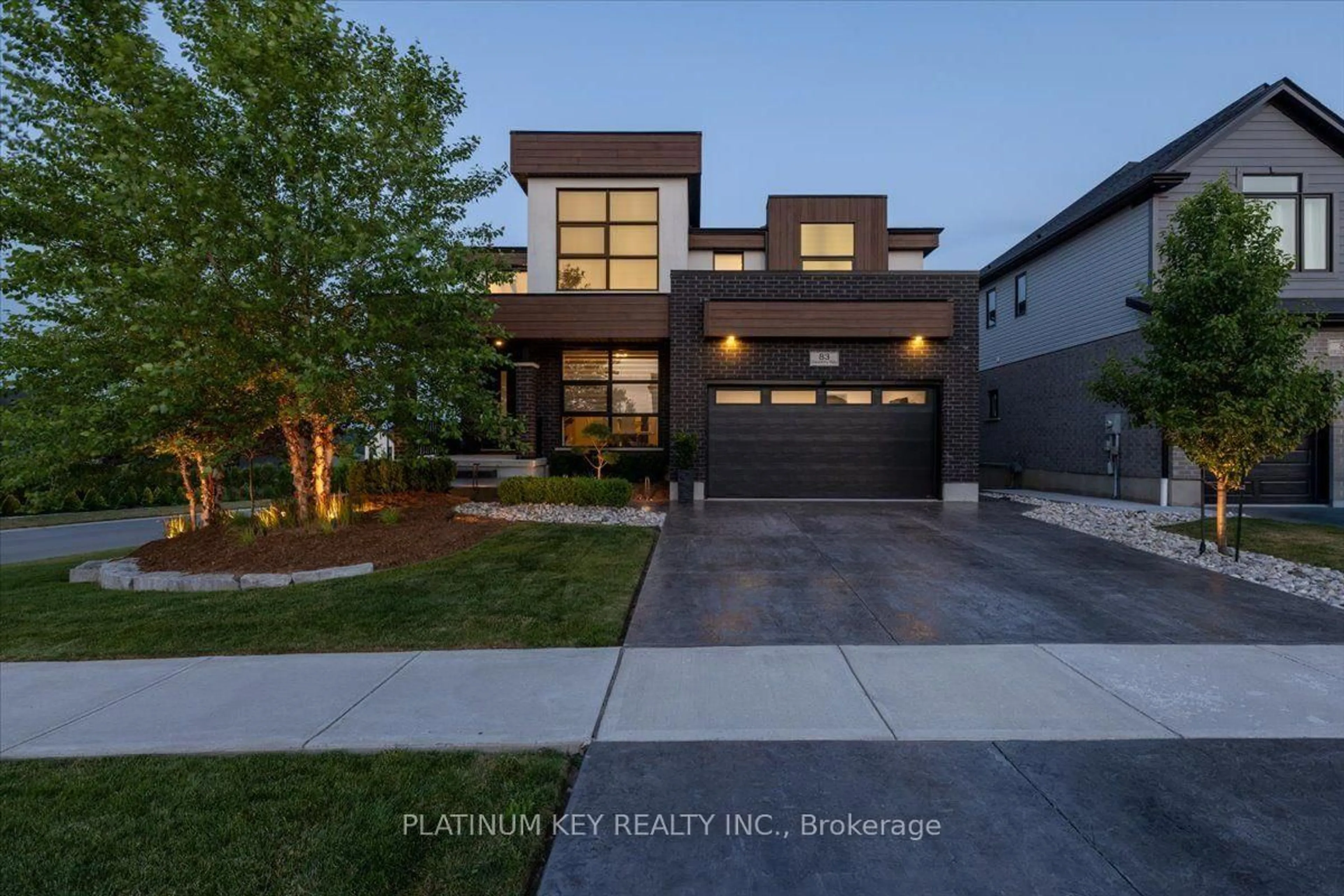 Home with brick exterior material, street for 83 Daventry Way, Middlesex Centre Ontario N0L 1R0