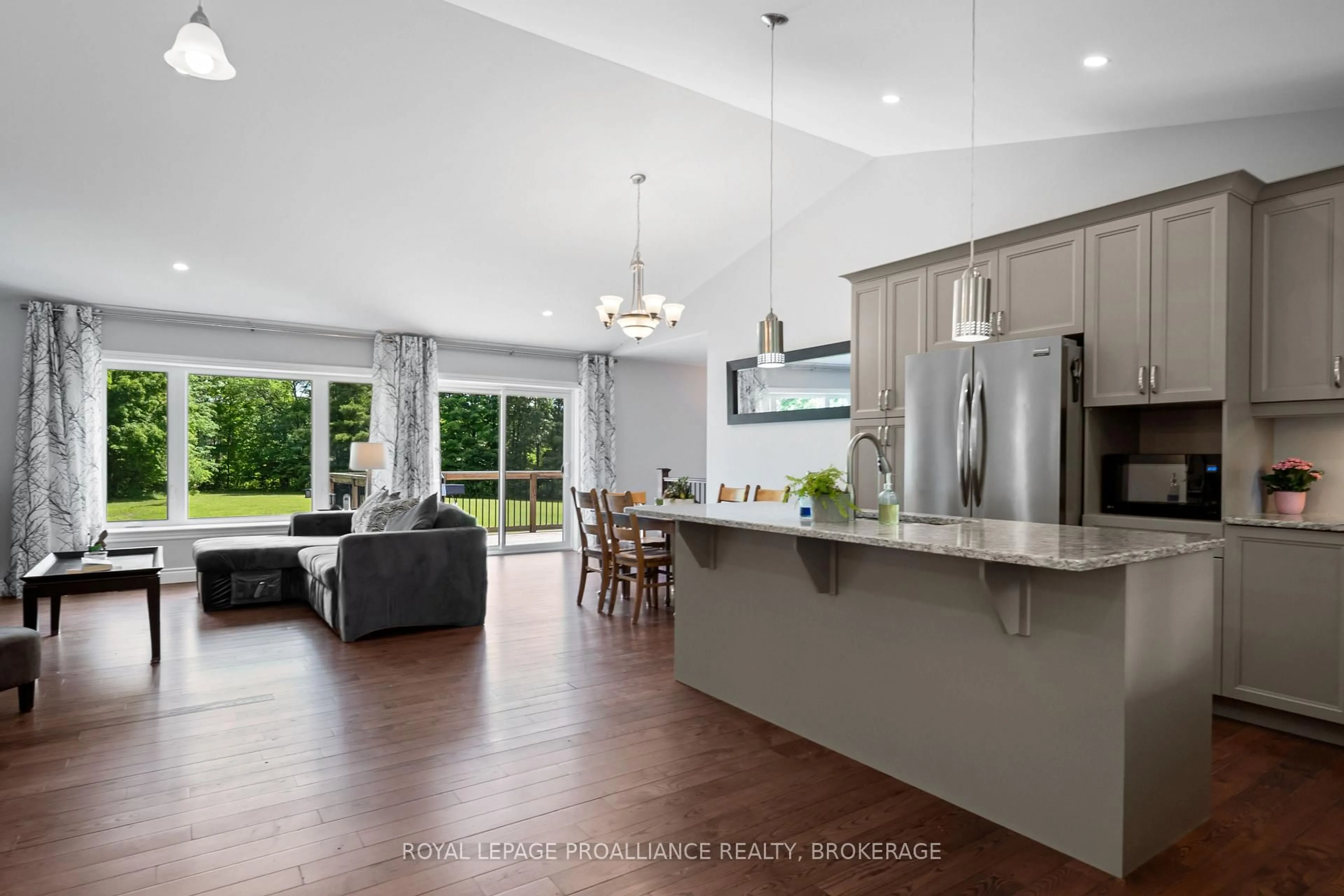 Open concept kitchen, unknown for 2800 Desert Lake Rd, Hartington Ontario K0H 1W0