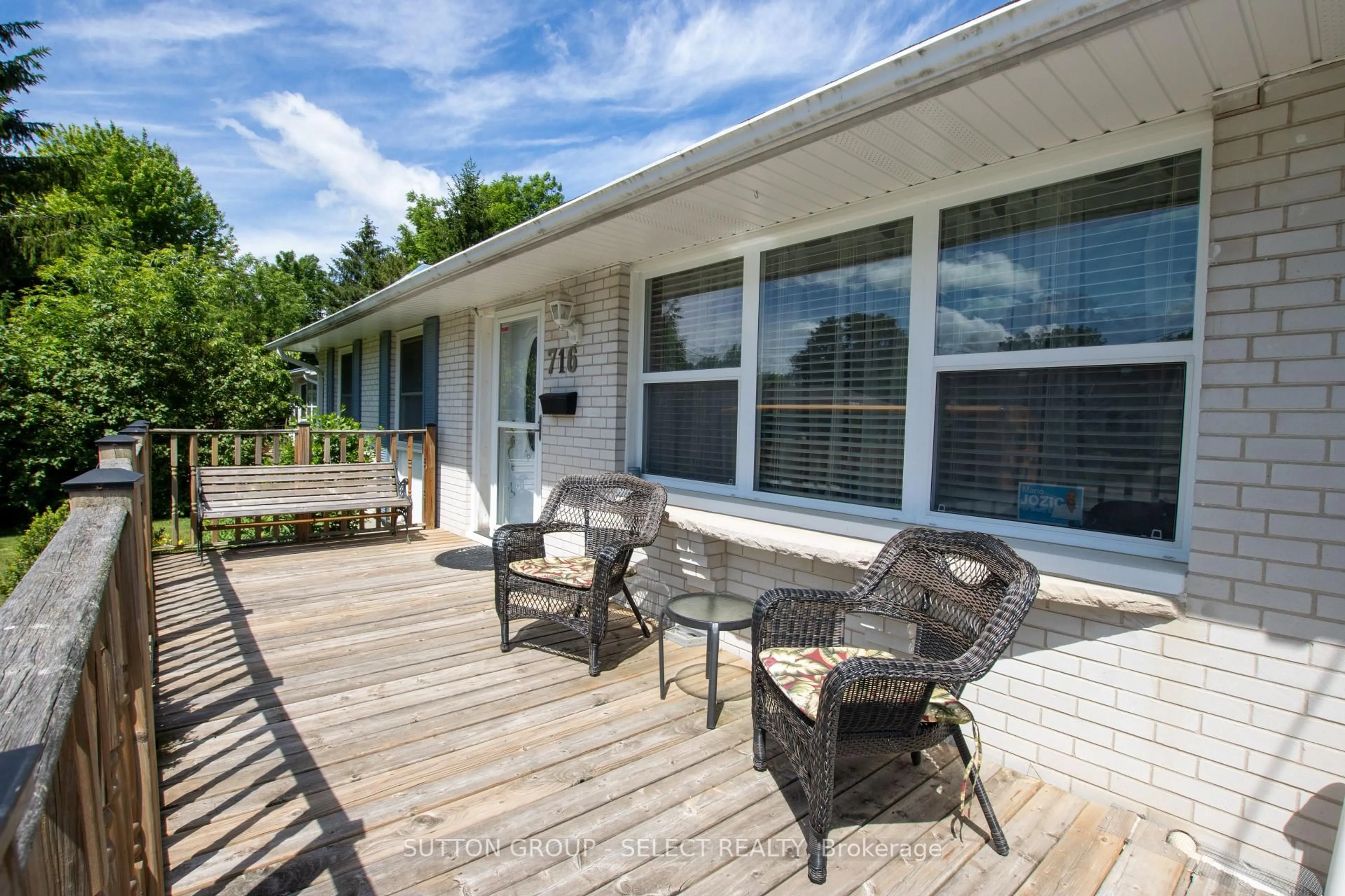 Patio, water/lake/river/ocean view for 716 Monsarrat Ave, London East Ontario N5Y 4M9