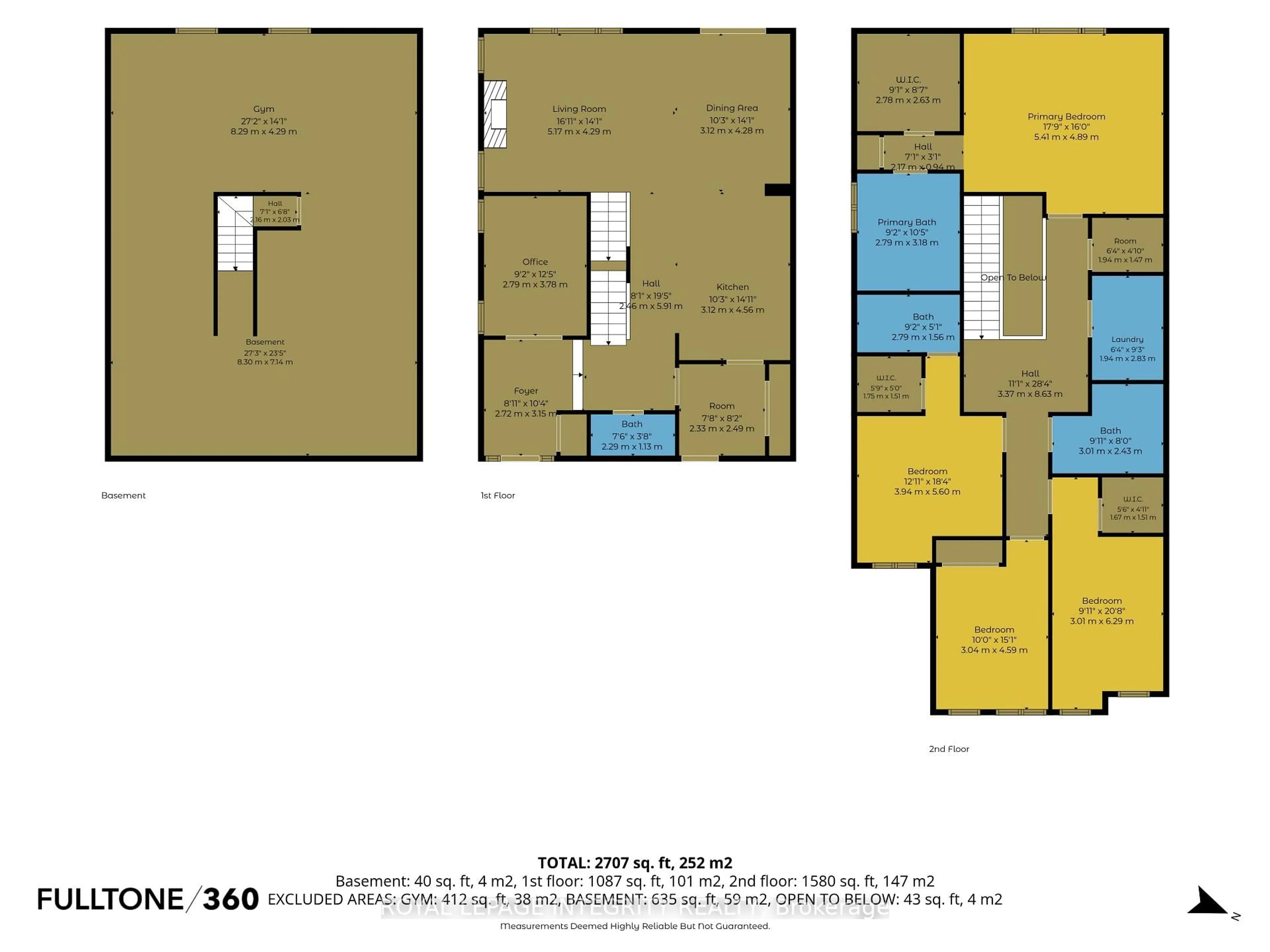 Floor plan for 501 Cannes Cres, Orleans Ontario K4A 5J6